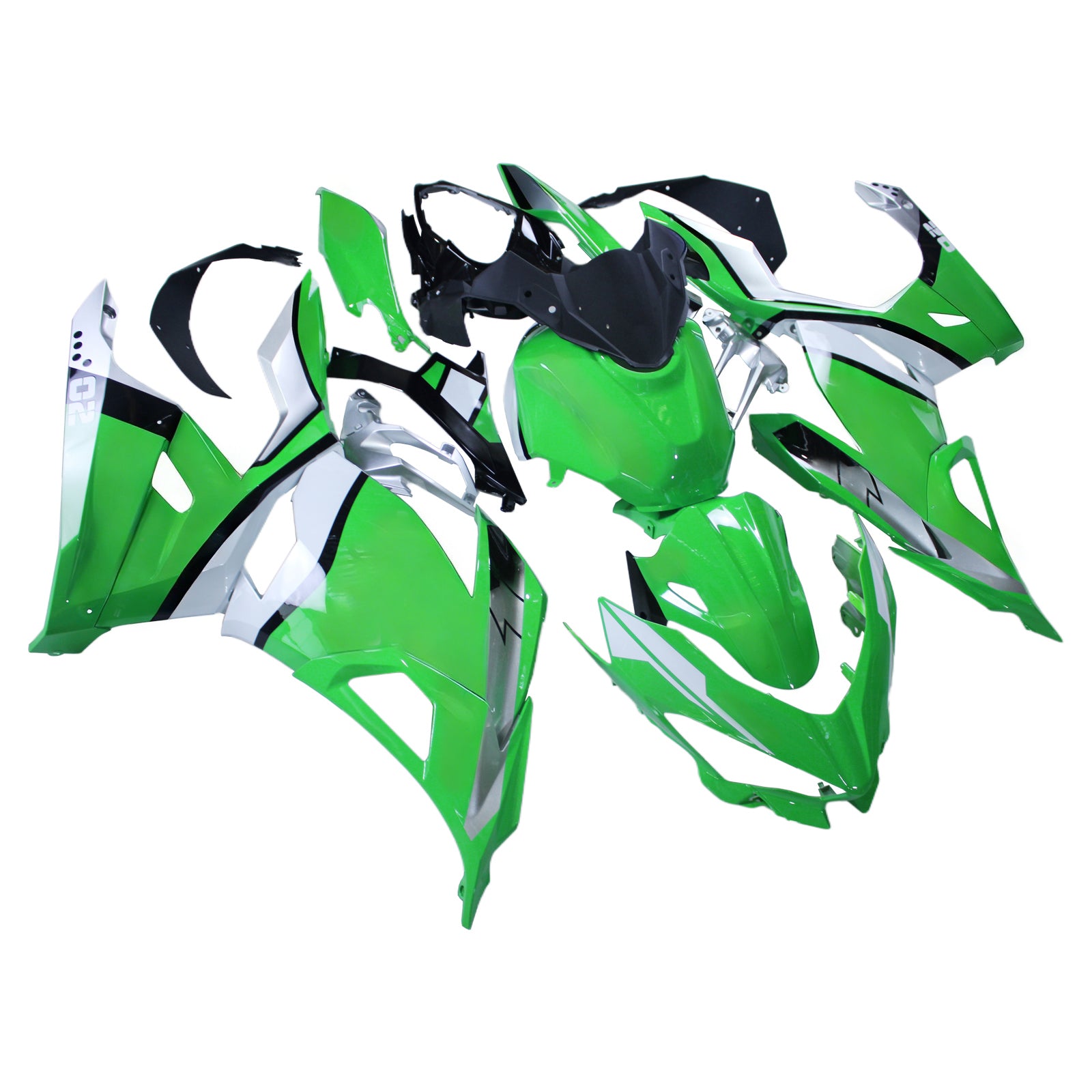 Amotopart Kawasaki EX400 Ninja400 2018-2023 Korirakenne ABS-muovi