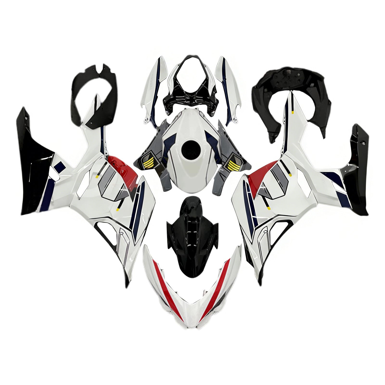 Amotopart Kawasaki EX400 Ninja400 2018-2023 Kuipset Carrosserie ABS Kunststof
