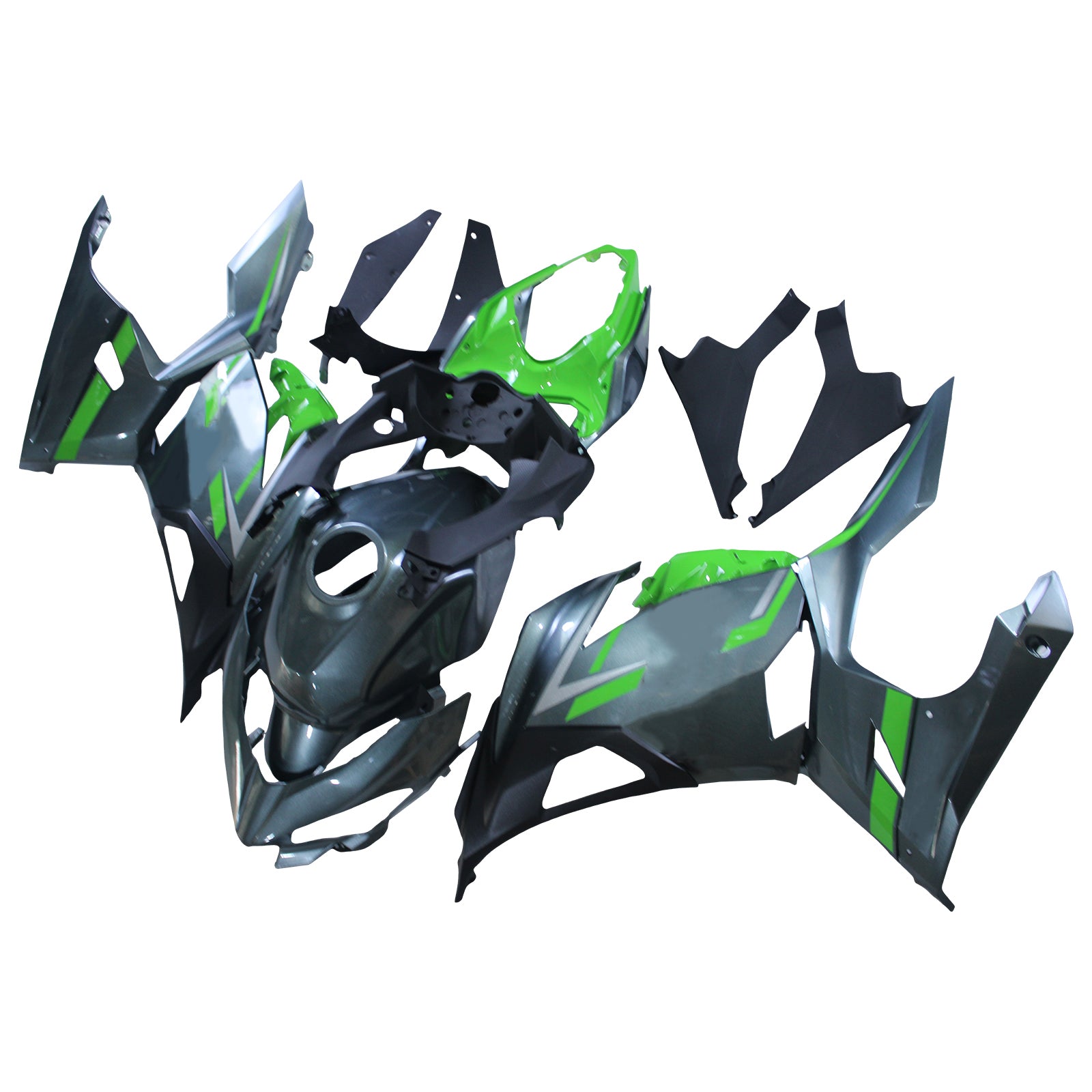Amotopart Kawasaki EX400 Ninja400 2018-2023 Korirakenne ABS-muovi