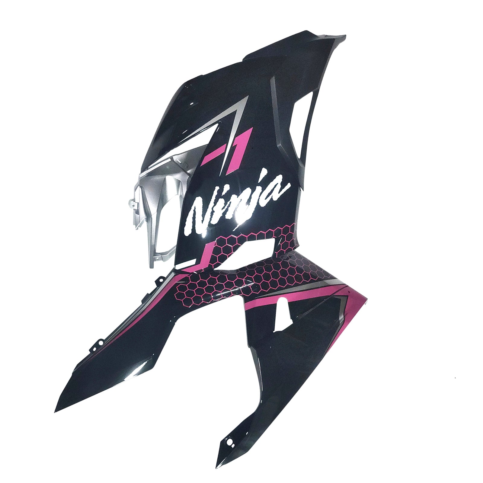 Amotopart Kawasaki EX400 Ninja400 2018-2023 Kit de carénage Carrosserie Plastique ABS