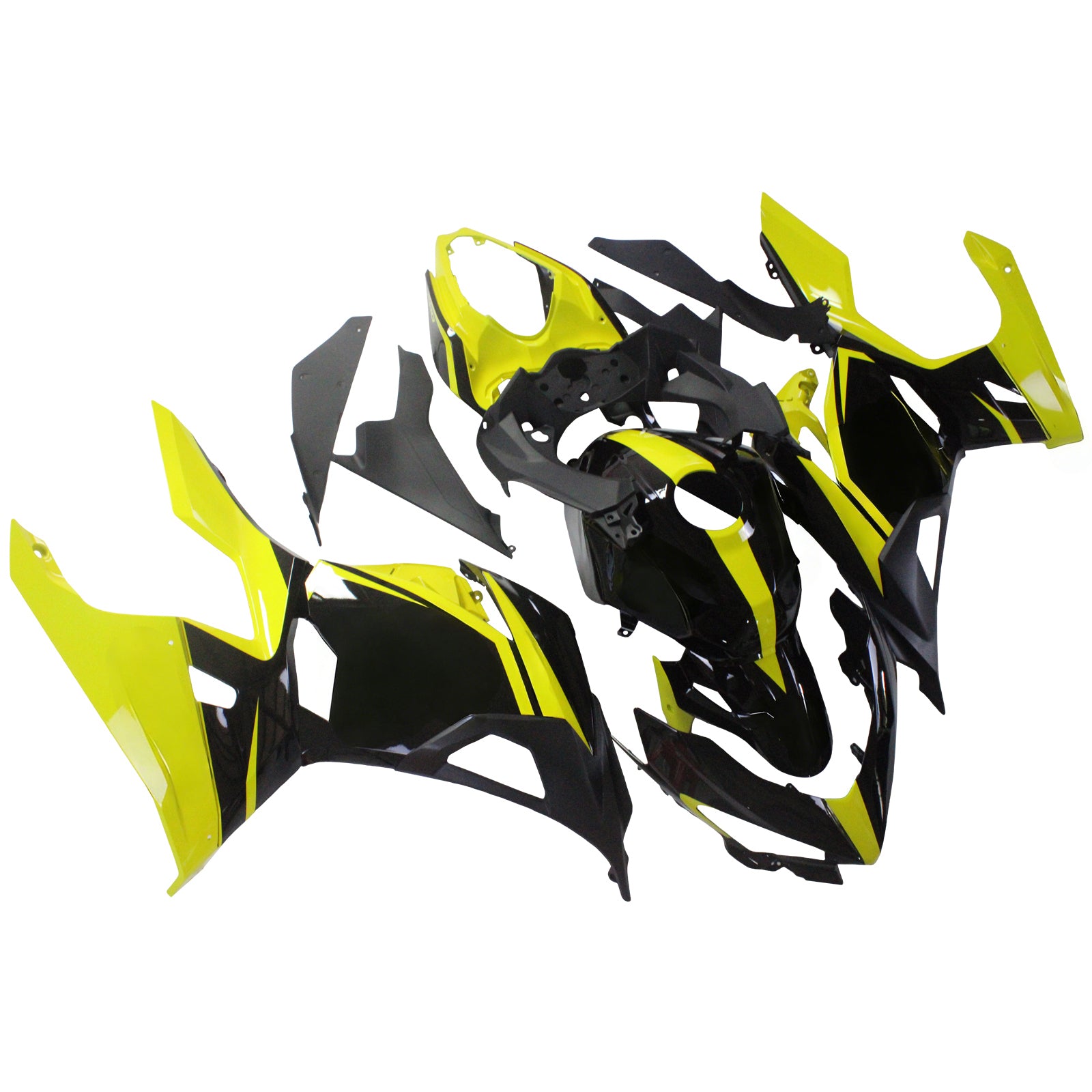 Amotopart Kawasaki EX400 Ninja400 2018-2023 Kit di Equità Corriere in plastica ABS