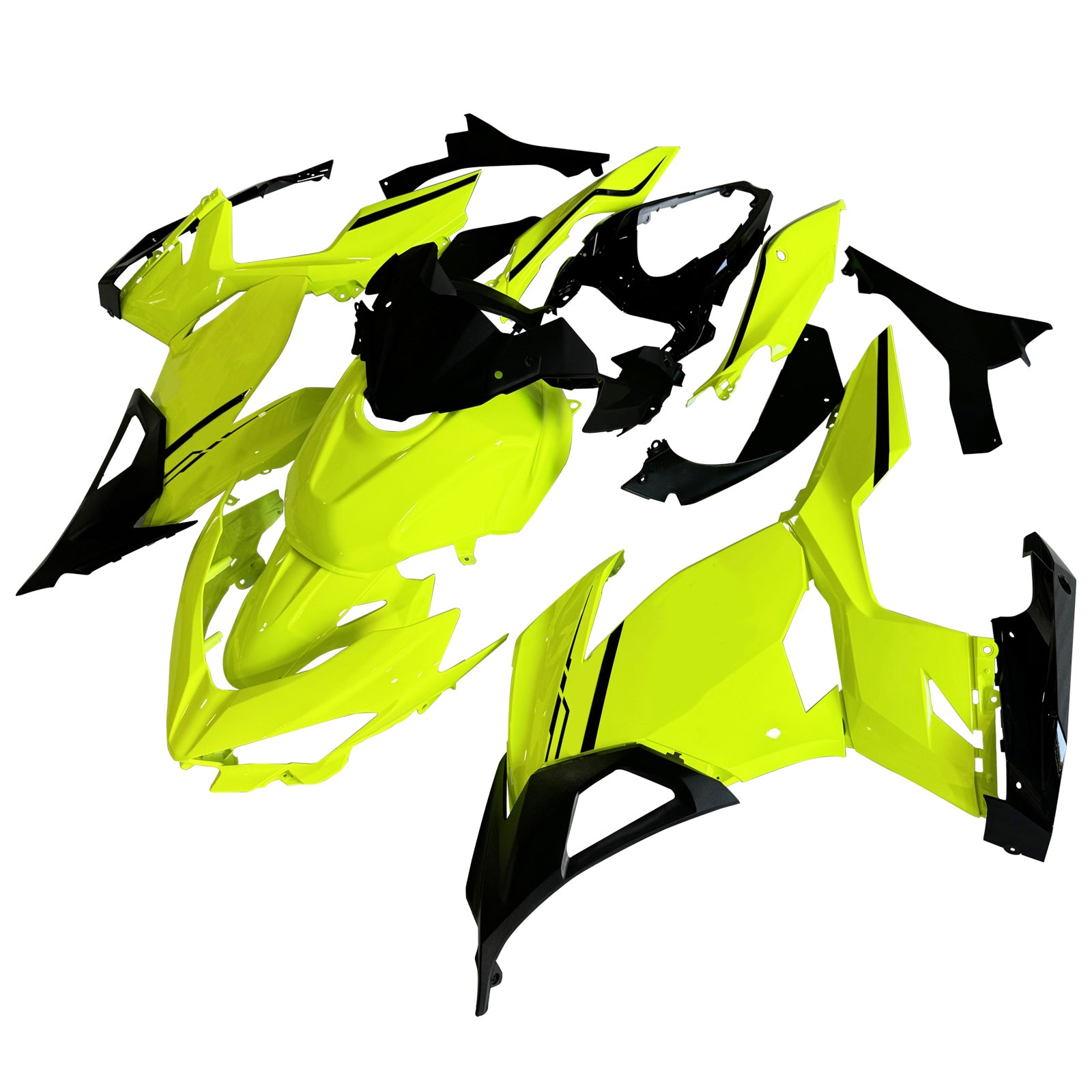 Amotopart Kawasaki EX400 Ninja400 2018-2023 Korirakenne ABS-muovi