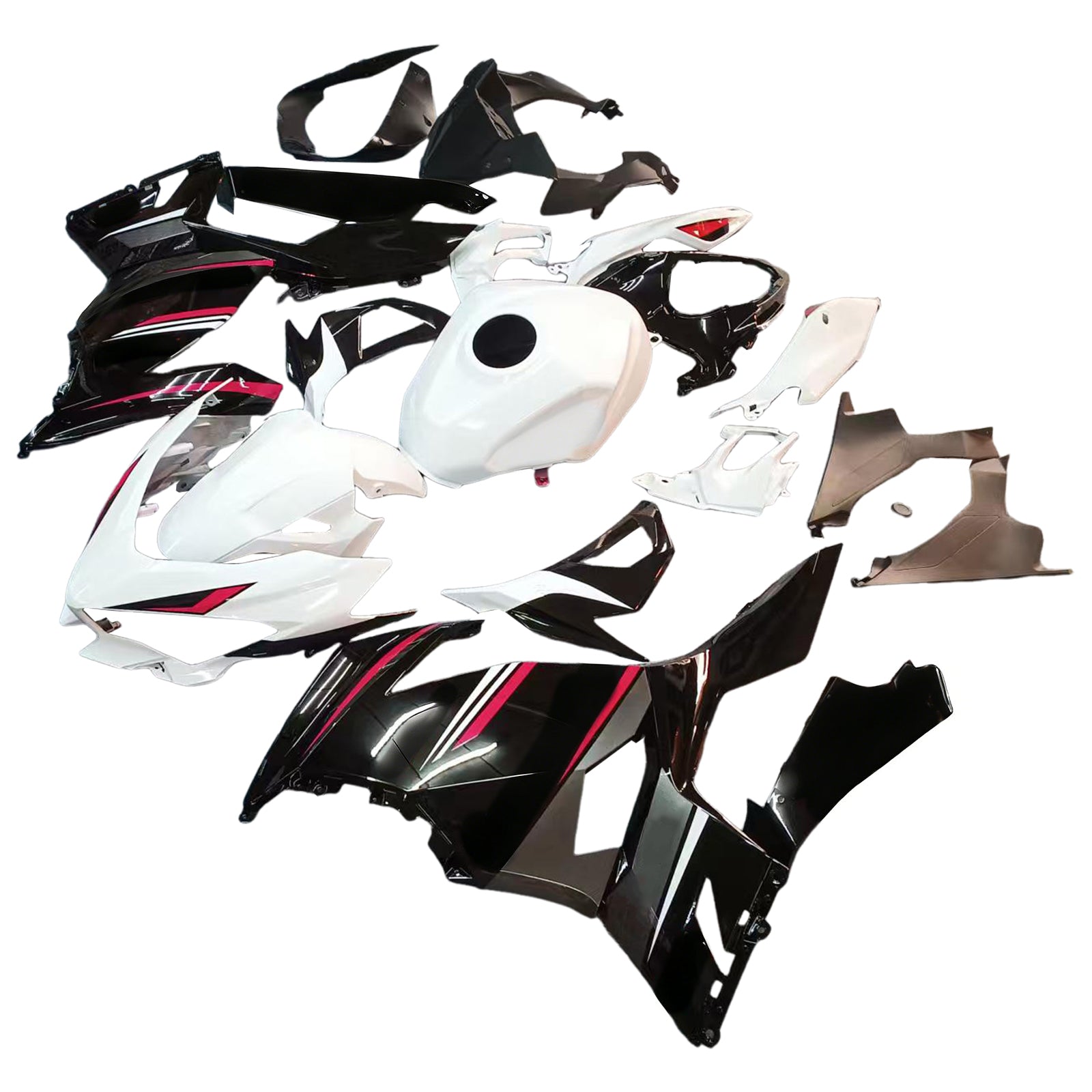 Amotopart Kawasaki EX400 Ninja400 2018-2023 Kit carena Carrozzeria Plastica ABS