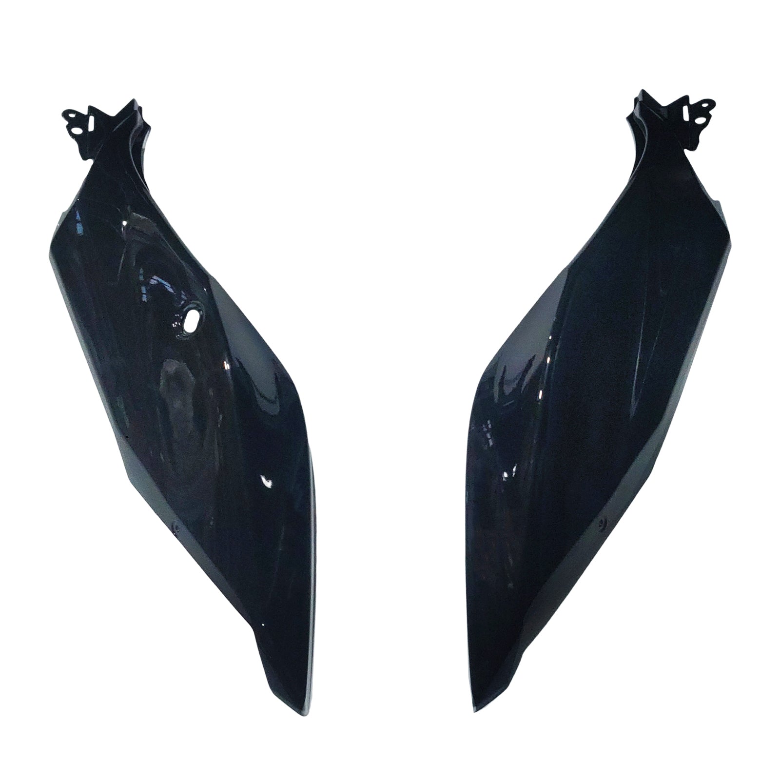 Amotopart Kawasaki EX400/Ninja 400 2018-2023 Oranssi hopea suojaussarja Korirakenne ABS-muovi