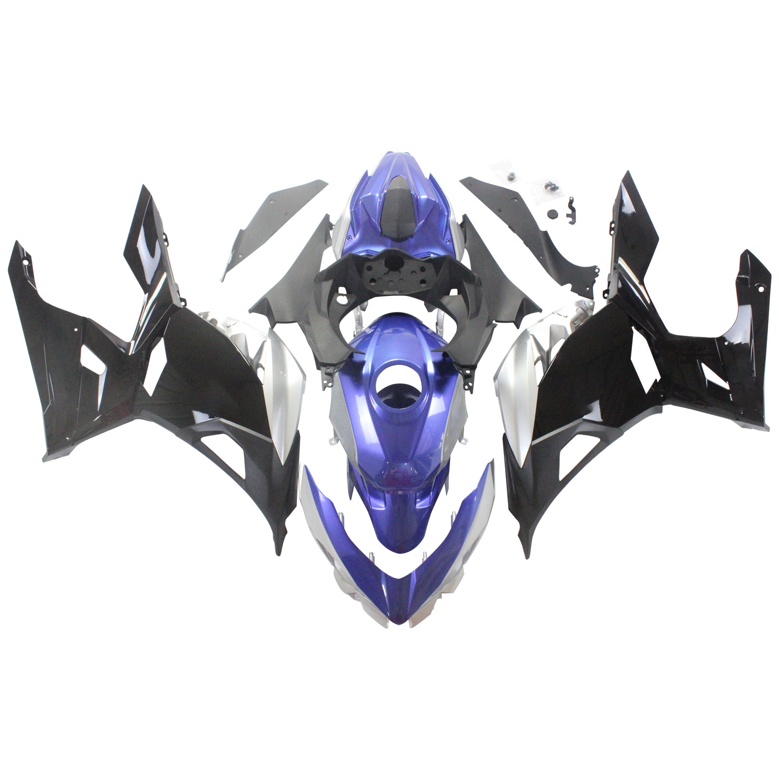 Amotopart Kawasaki EX400/Ninja400 2018-2023 ABS muovinen korirakennesarja