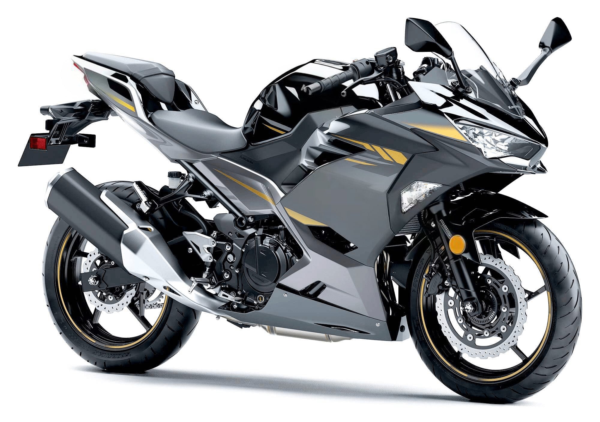 Amotopart Kawasaki EX400/Ninja400 2018-2023 Kit Carénage Carrosserie Plastique ABS
