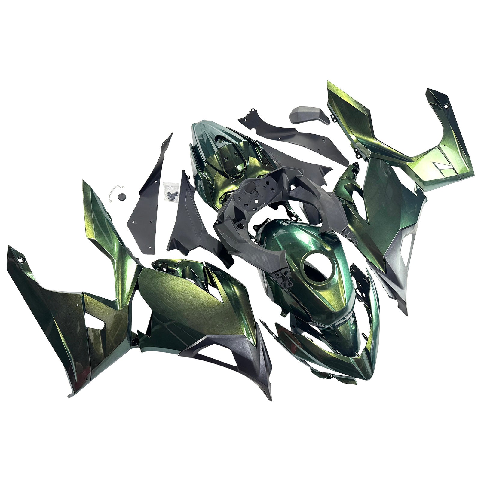 Injektiotapapakkaus, kawasaki ex400 ninja400 2018-2024 ABS-muoviset korit