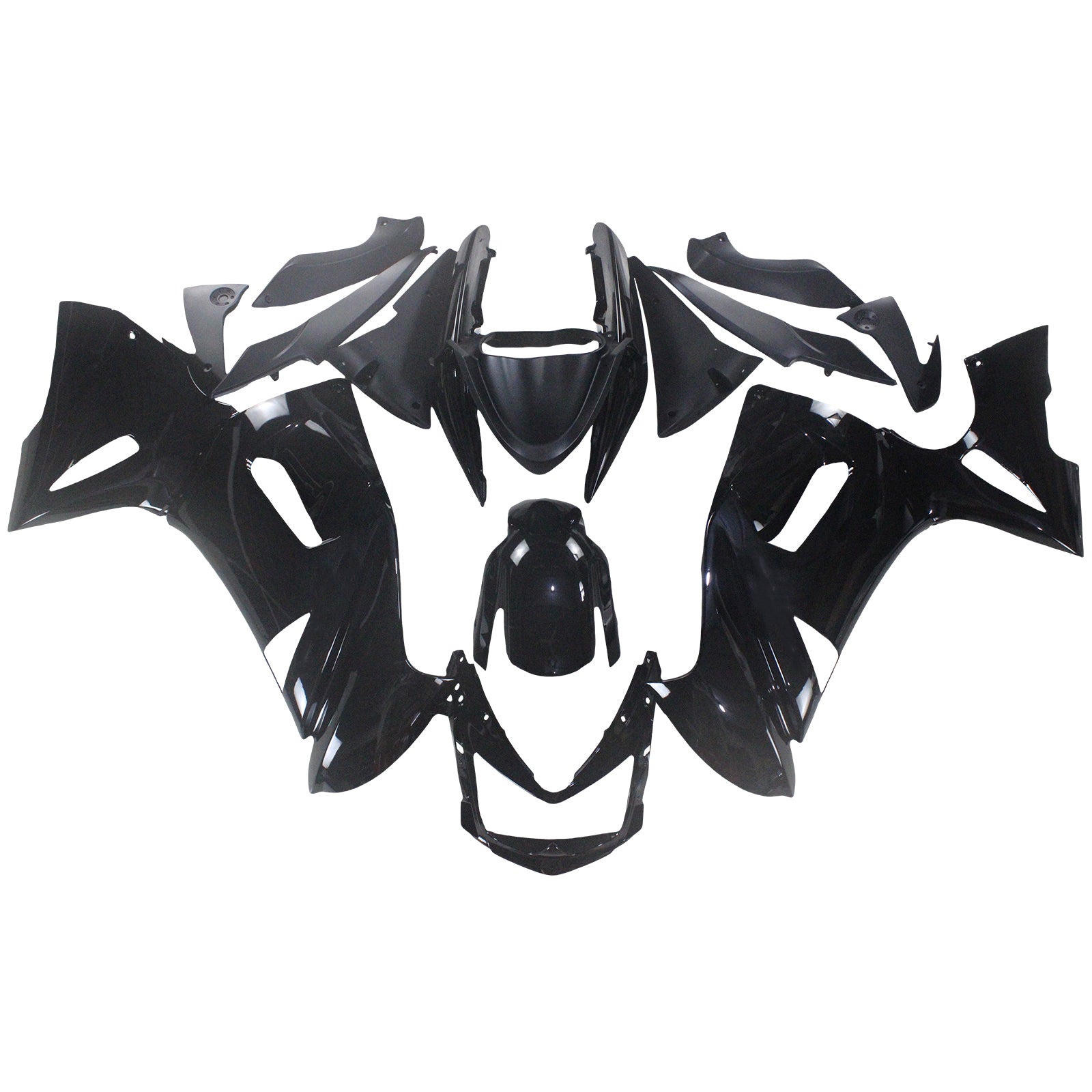 Amotoaprt Kit de carénage en plastique pour Kawasaki Ninja 650 ER-6F EX650 2006-2008 02 # générique