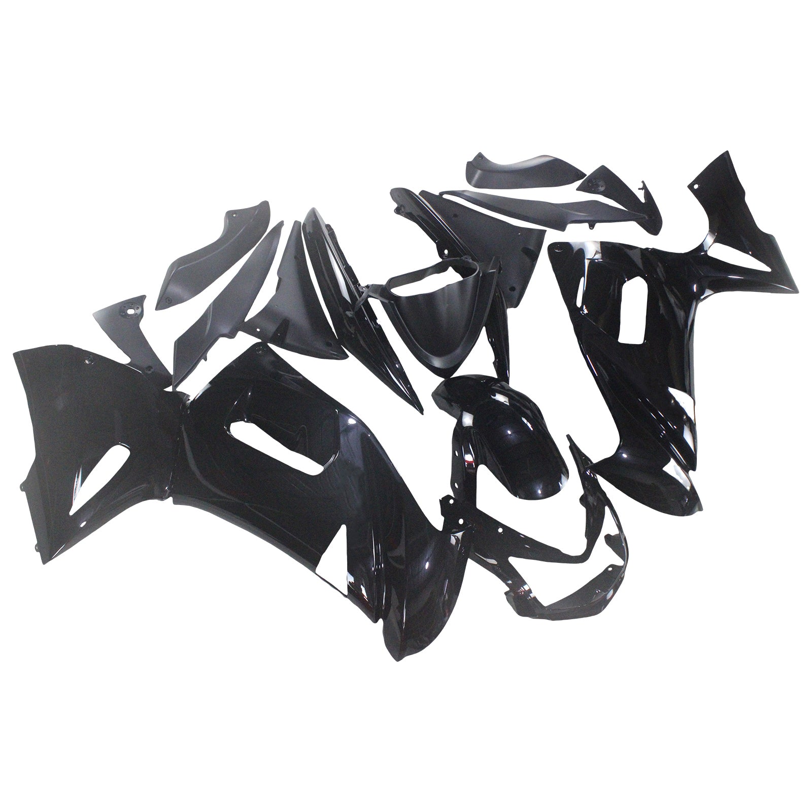 Amotoaprt Kit de carénage en plastique pour Kawasaki Ninja 650 ER-6F EX650 2006-2008 02 # générique