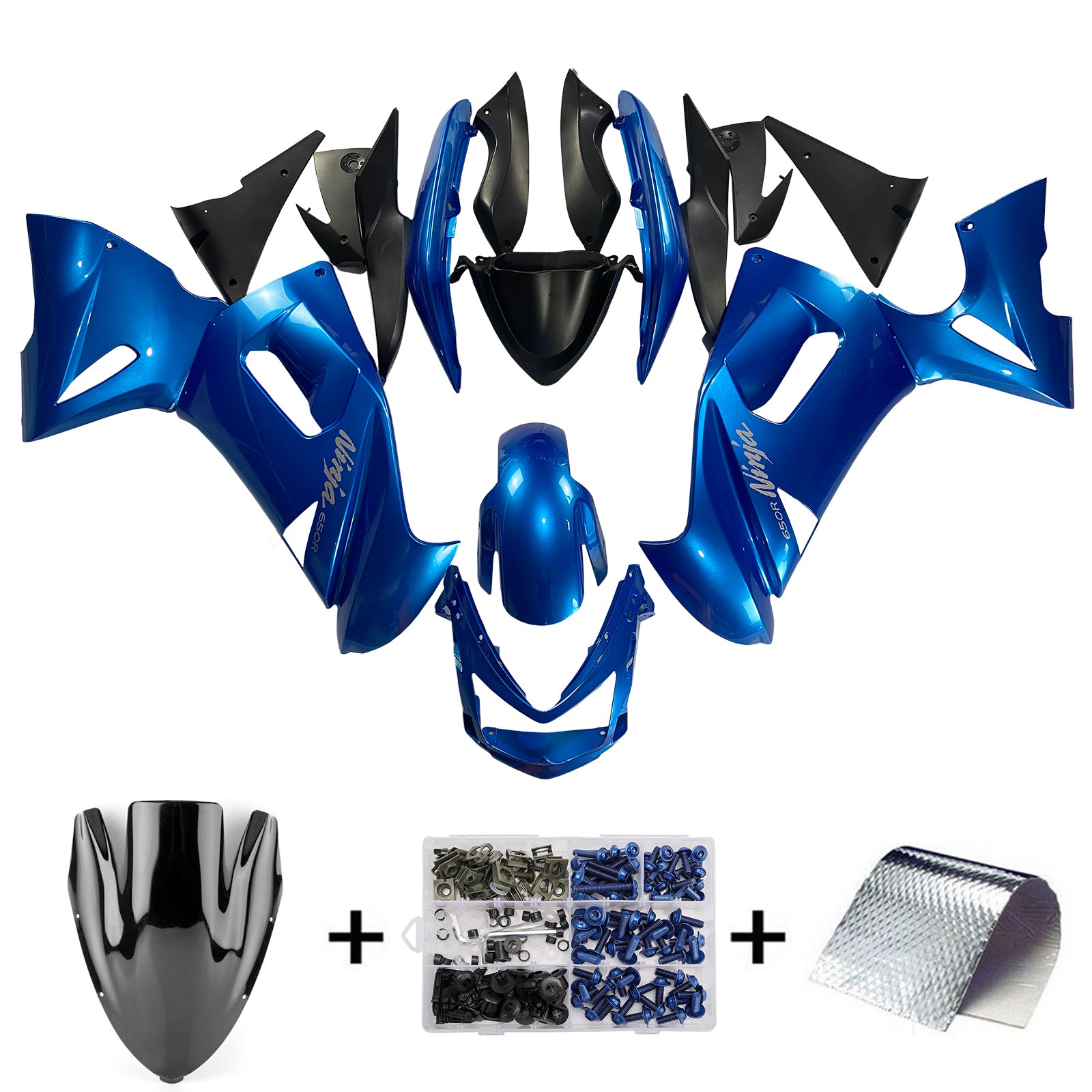 Amotopart suojasarja Kawasaki ER6F/Ninja650 2006-2008 Generic