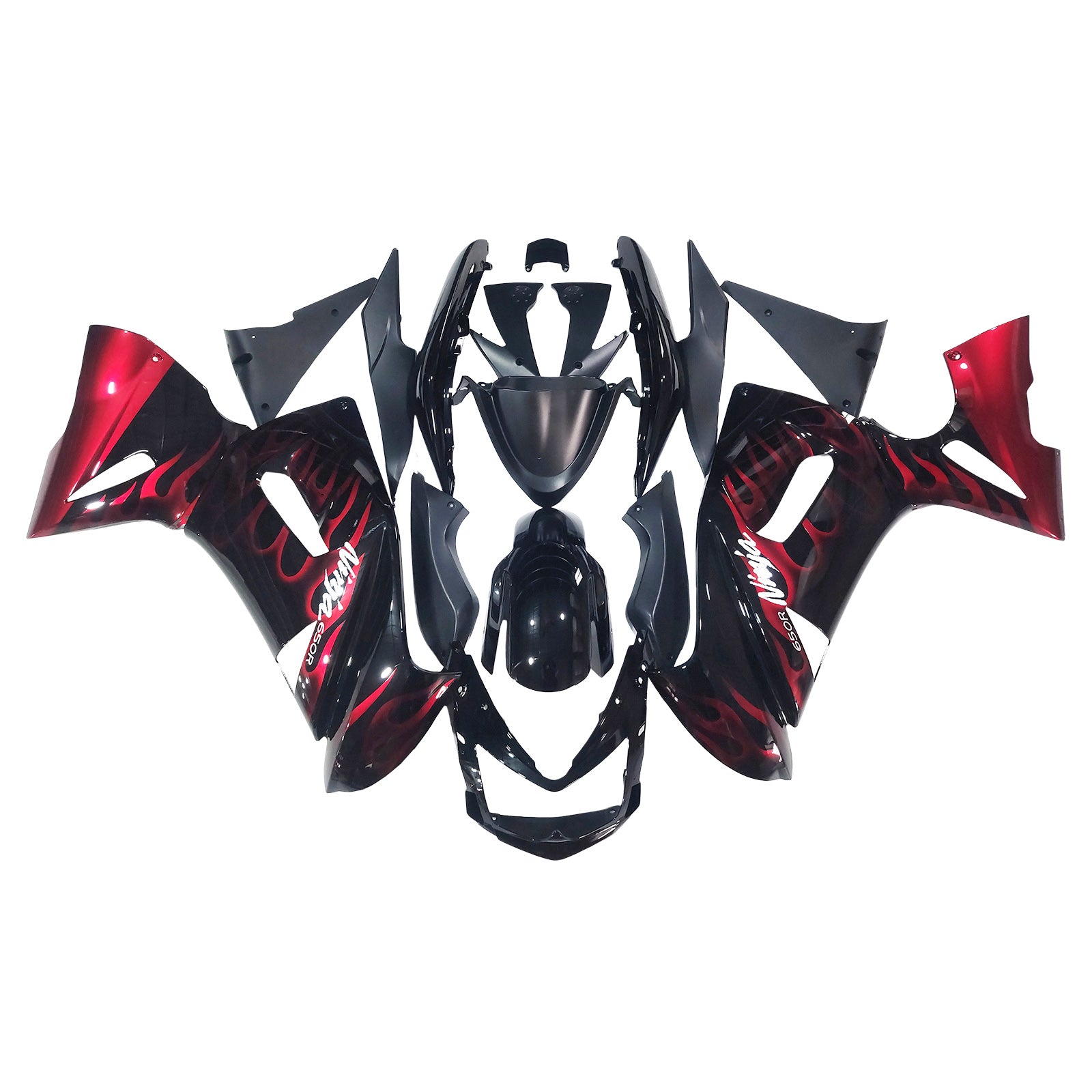 Kawasaki ER6F/ninja 650 2006-2008 komplet za vbrizgavanje, plastična karoserija