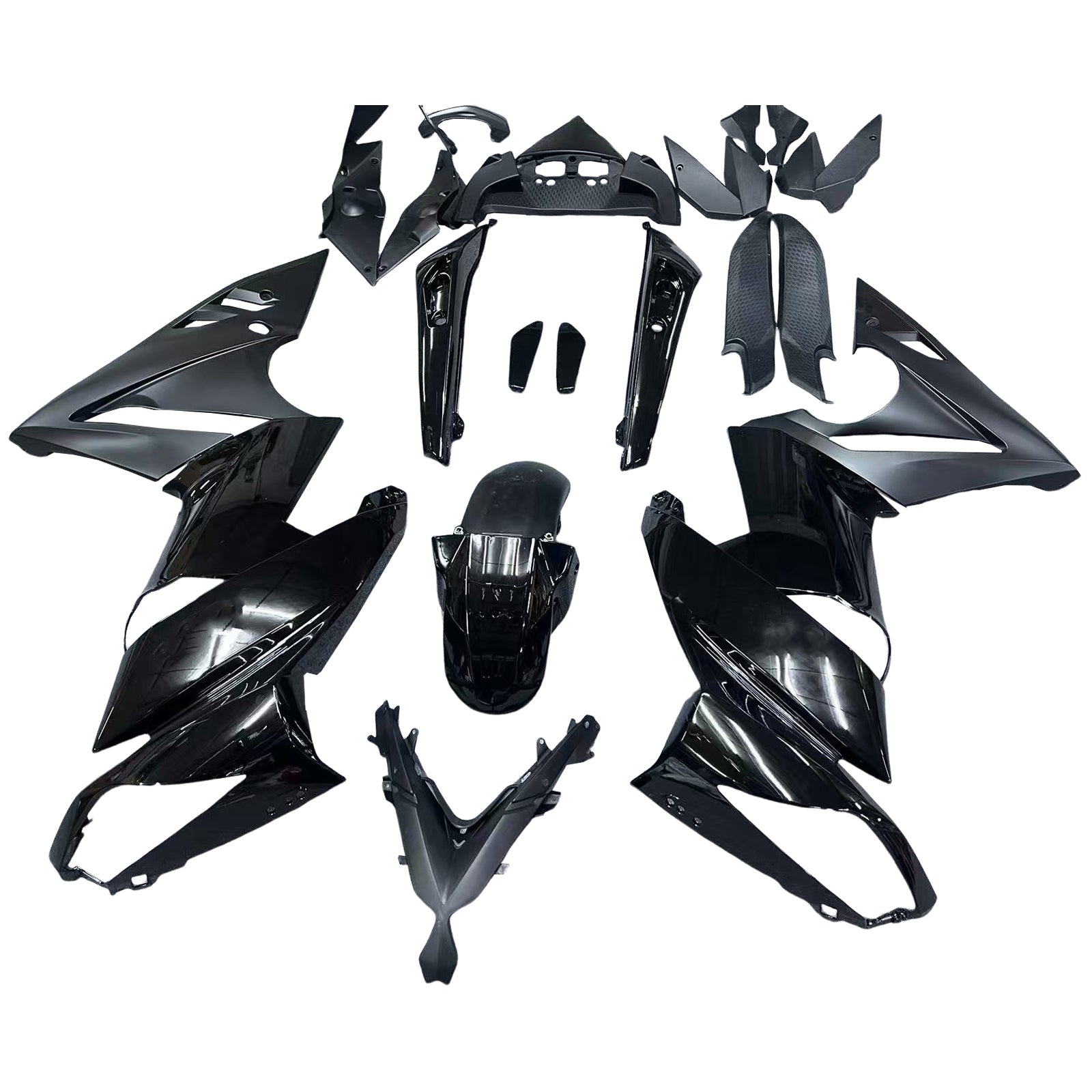 Injectie kuipkit Plastic voor Kawasaki Ninja 650 ER-6F EX650 2009-2011