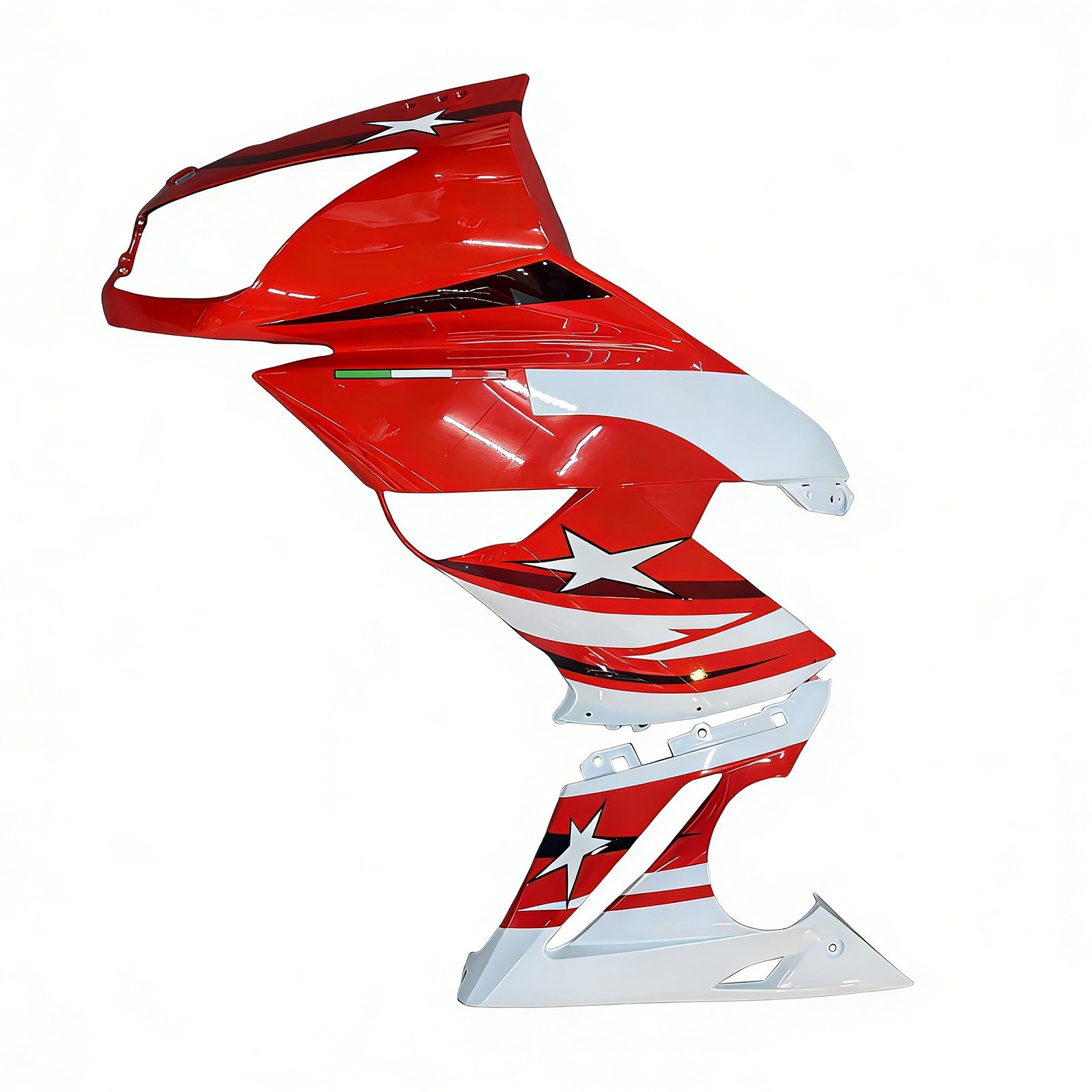 Kit de carénage d'injection en plastique Kawasaki Ninja 650 ER-6F EX650 2009-2011