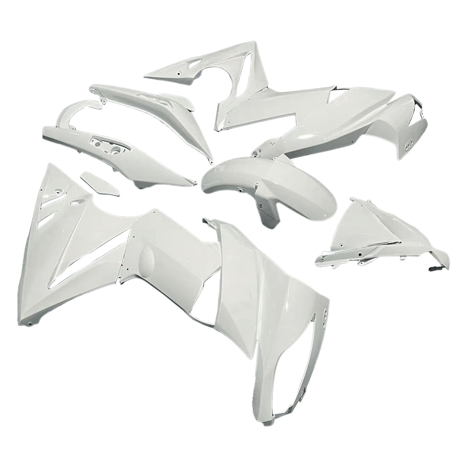 Kit de carénage d'injection en plastique Kawasaki Ninja 650 ER-6F EX650 2009-2011