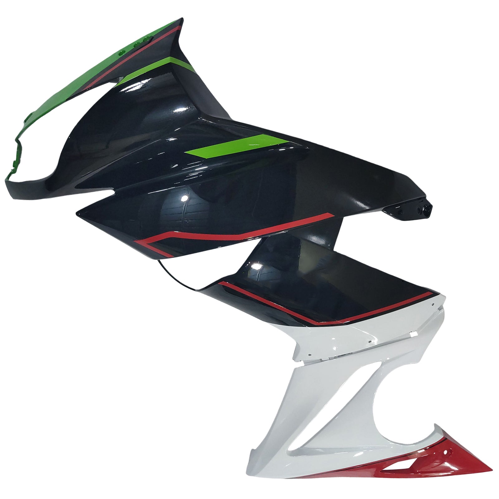 2009-2011 Kawasaki Ninja 650 ER-6F EX650 muovinen ruiskutussuojasarja 04#
