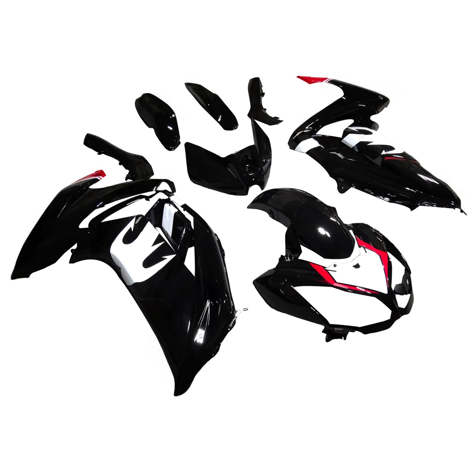 Kit de carénage Amotopart pour Kawasaki ER6F/Ninja650 2012-2016 générique
