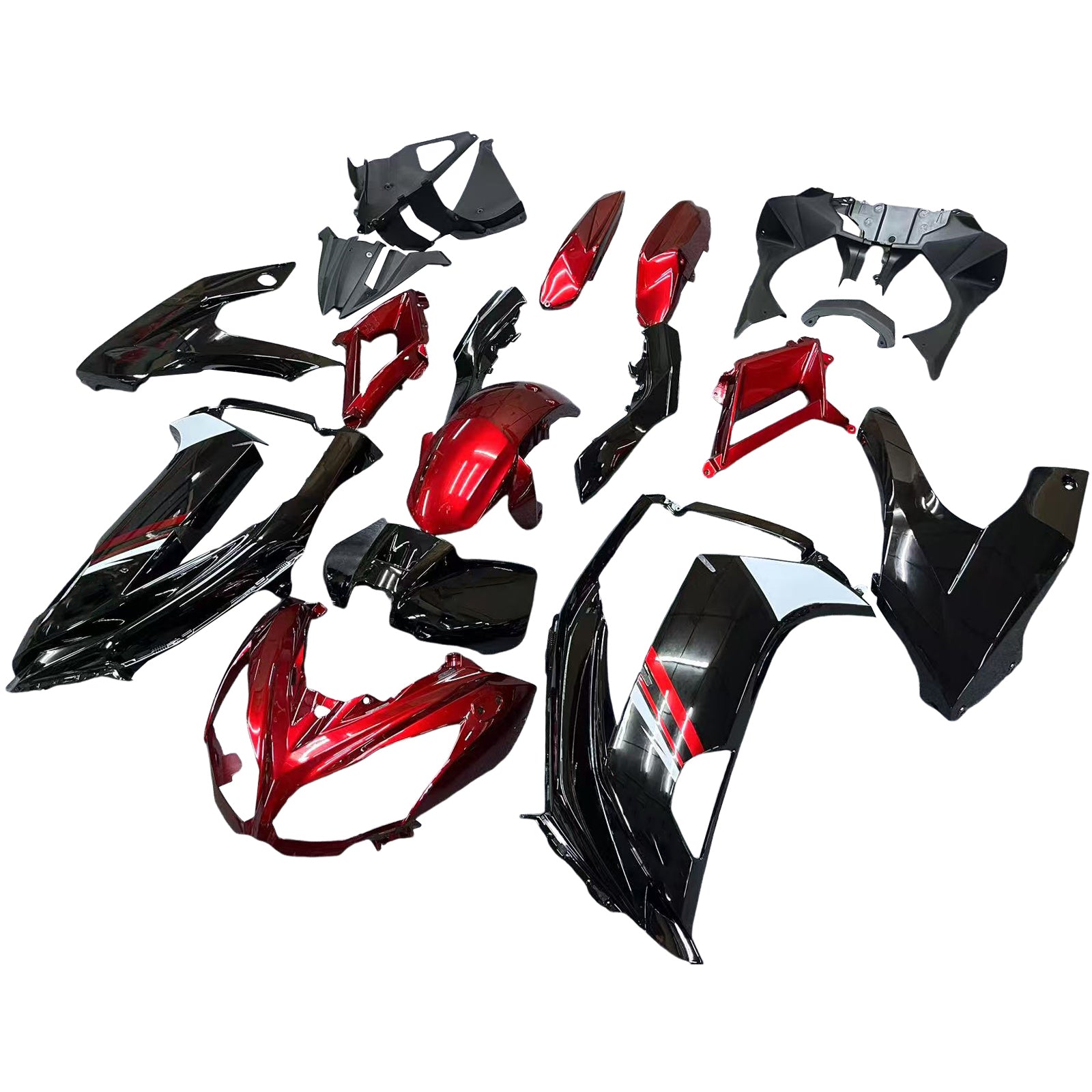 Kit carena Amotopart per Kawasaki ER6F/Ninja650 2012-2016 generico