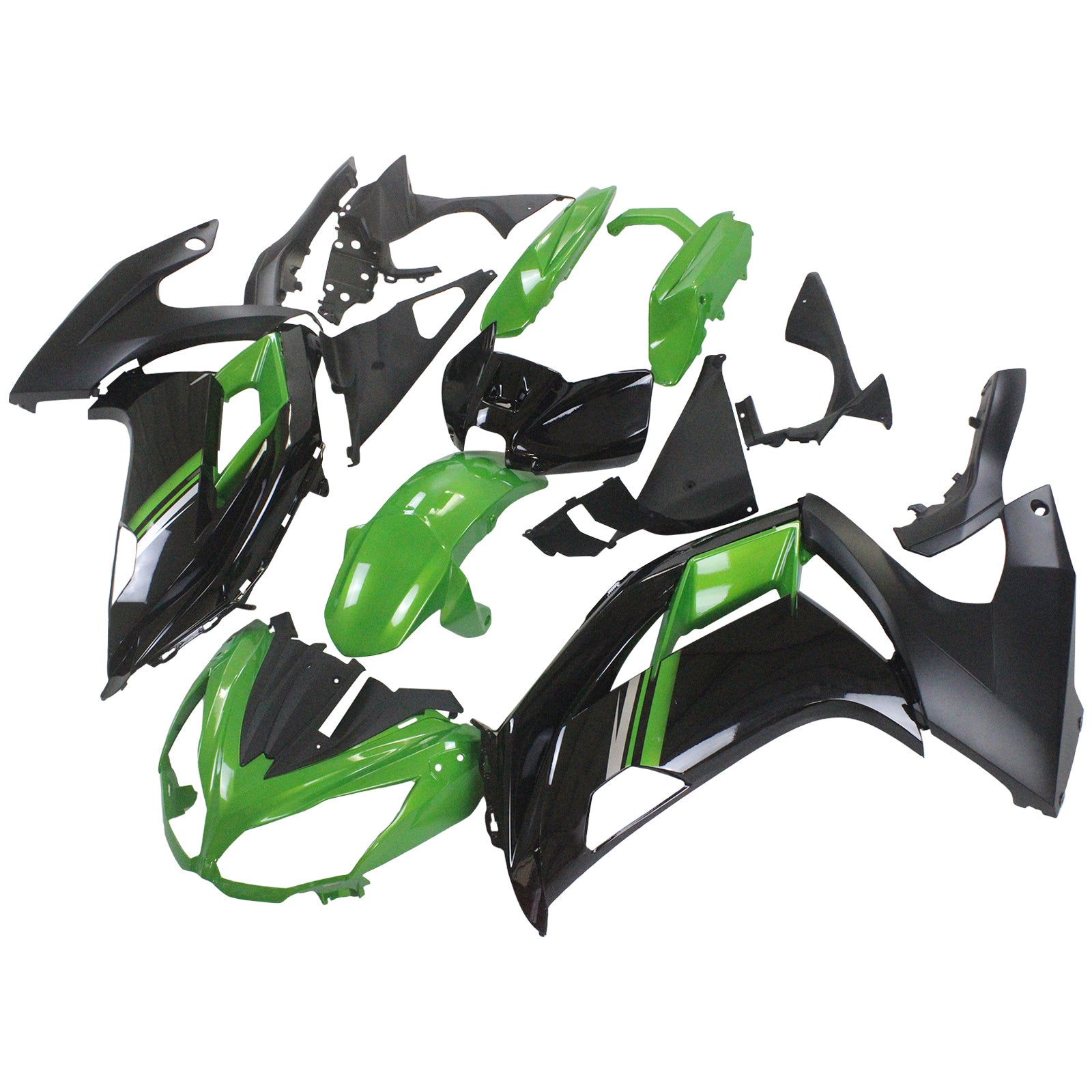Kit de carénage Amotopart pour Kawasaki ER6F/Ninja650 2012-2016 générique