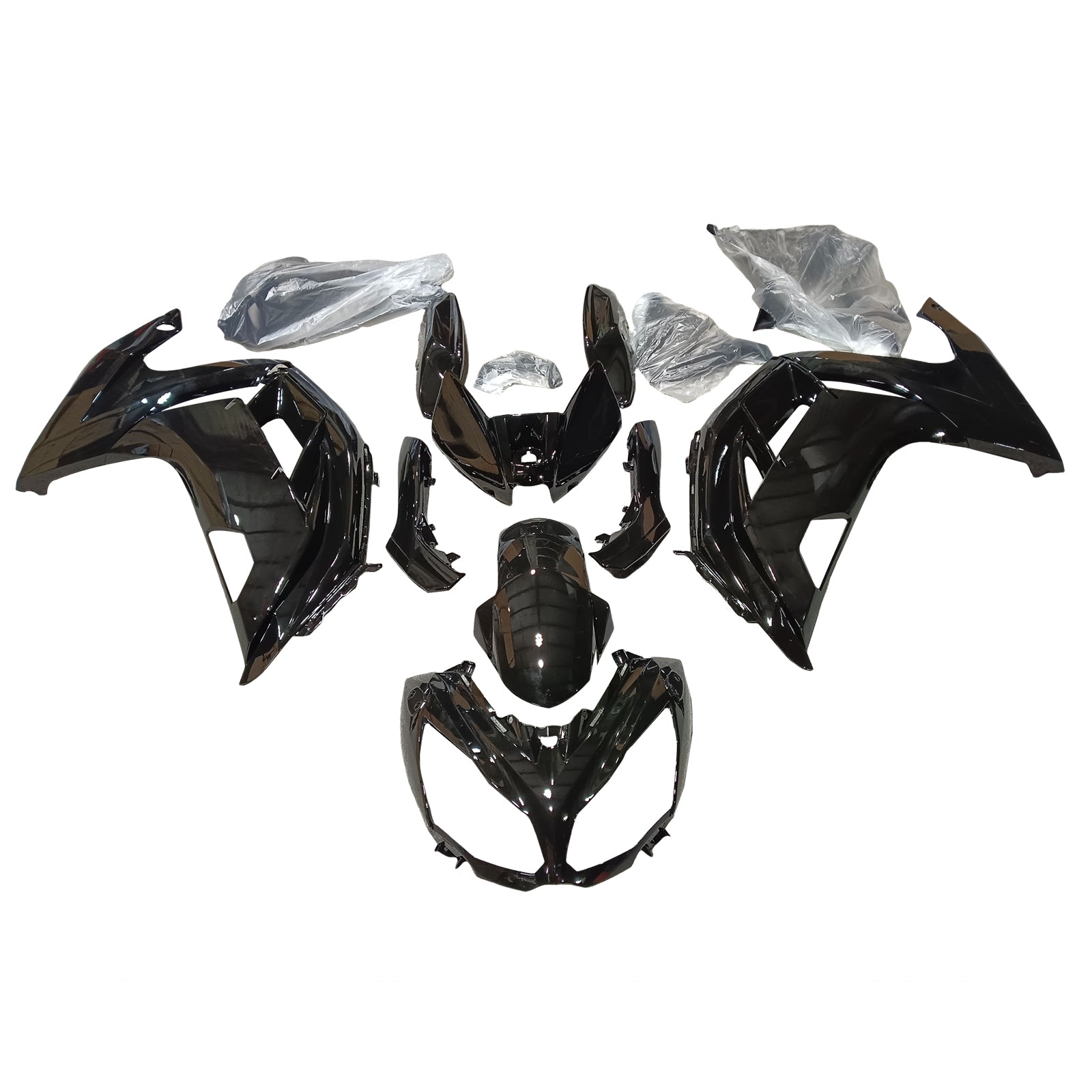 Kit de carénage Amotopart pour Kawasaki ER6F/Ninja650 2012-2016 générique