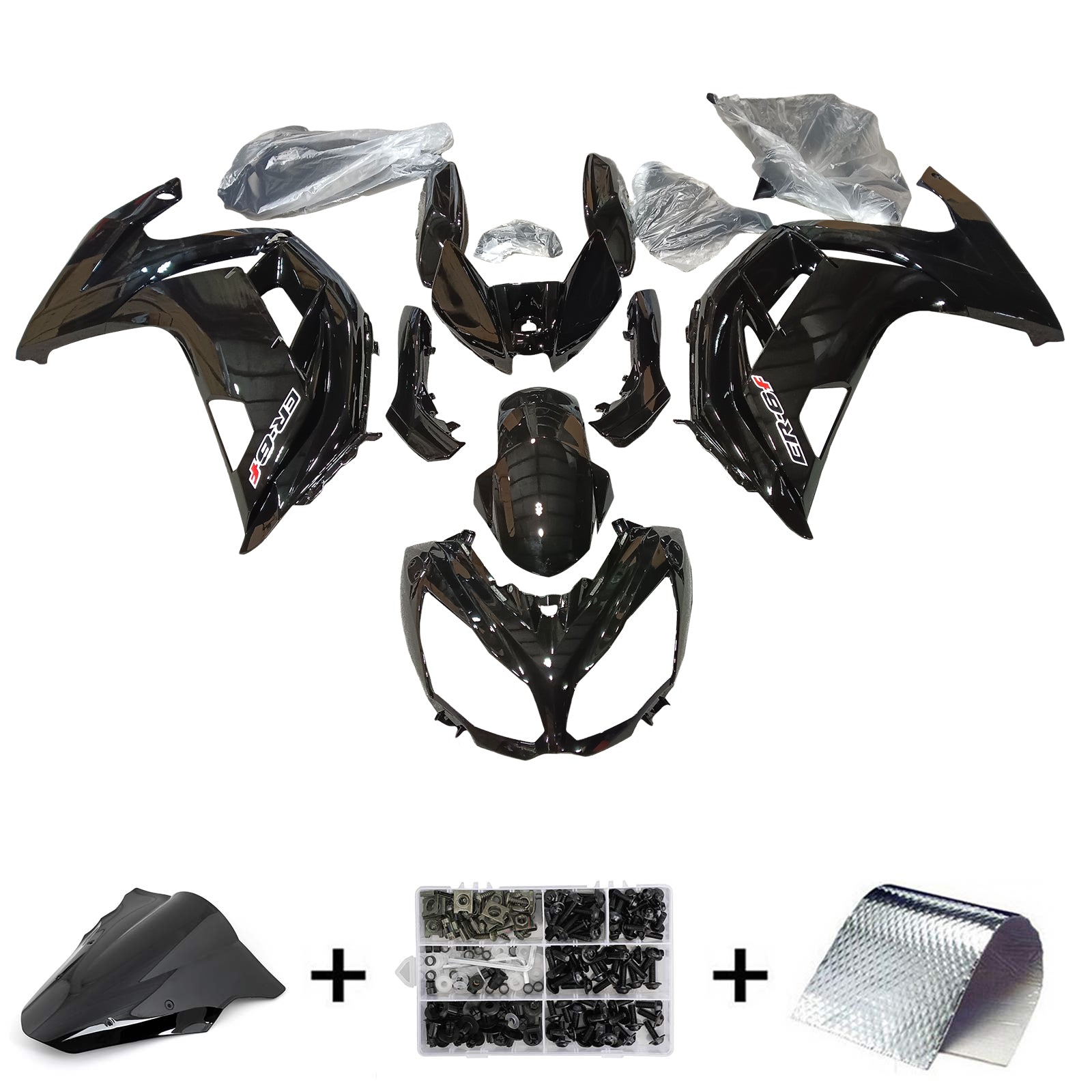 Zestaw owiewek Amotopart do Kawasaki ER6F/Ninja650 2012-2016 ogólny