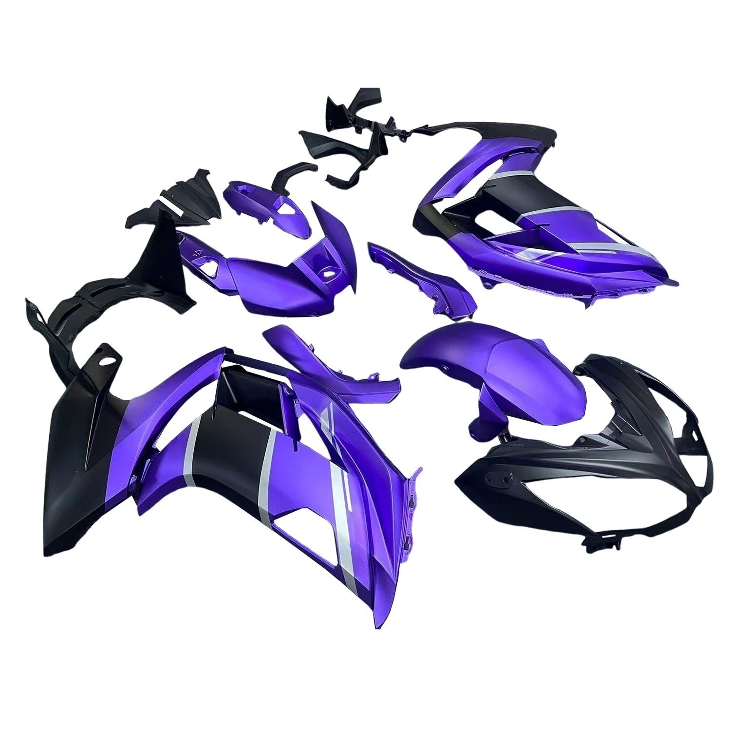 Amotopart Kitage Kawasaki ER6F/NINJA650 2012-2016 ABS plastična karoserija