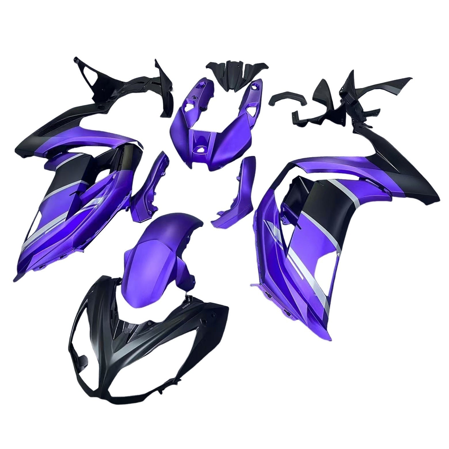 Amotopart Kitage Kawasaki ER6F/NINJA650 2012-2016 ABS plastična karoserija