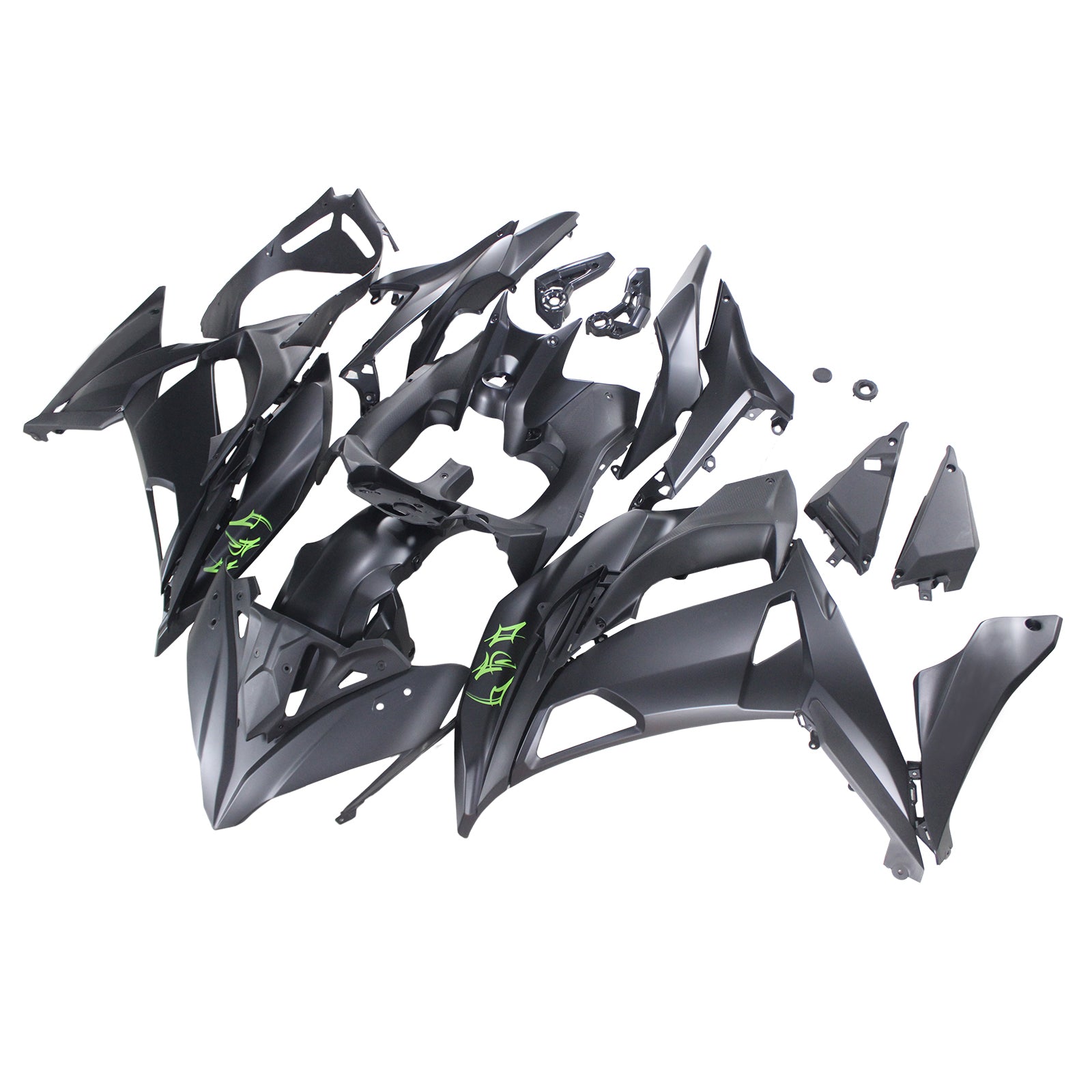 2017-2019 Kawasaki ER6F/Ninja650R Injection Fairing Kit Bodywork Plastic ABS