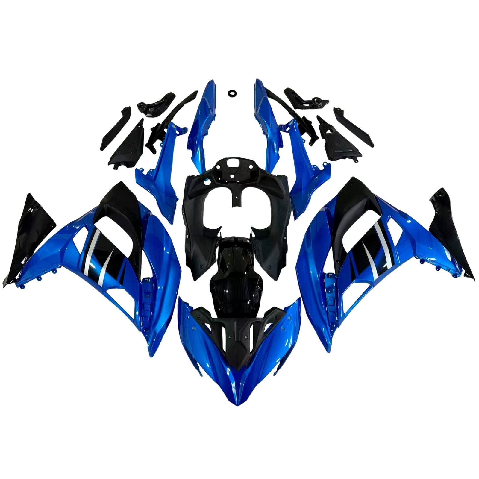 2017-2019 KAWASAKI ER6F/NINJA650R Kit de carenado de inyección de carrocería de plástico Abs