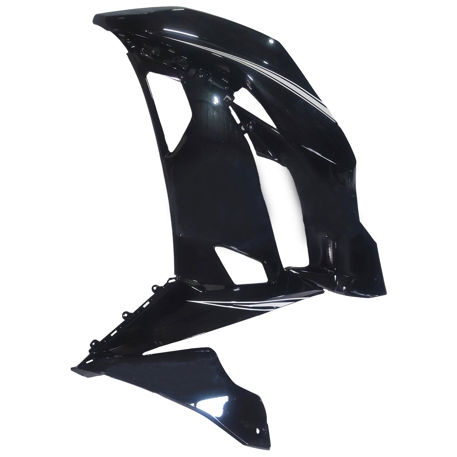 Amotopart Kit Carénage Kawasaki ER6F/Ninja650R 2017-2019 Carrosserie Plastique ABS