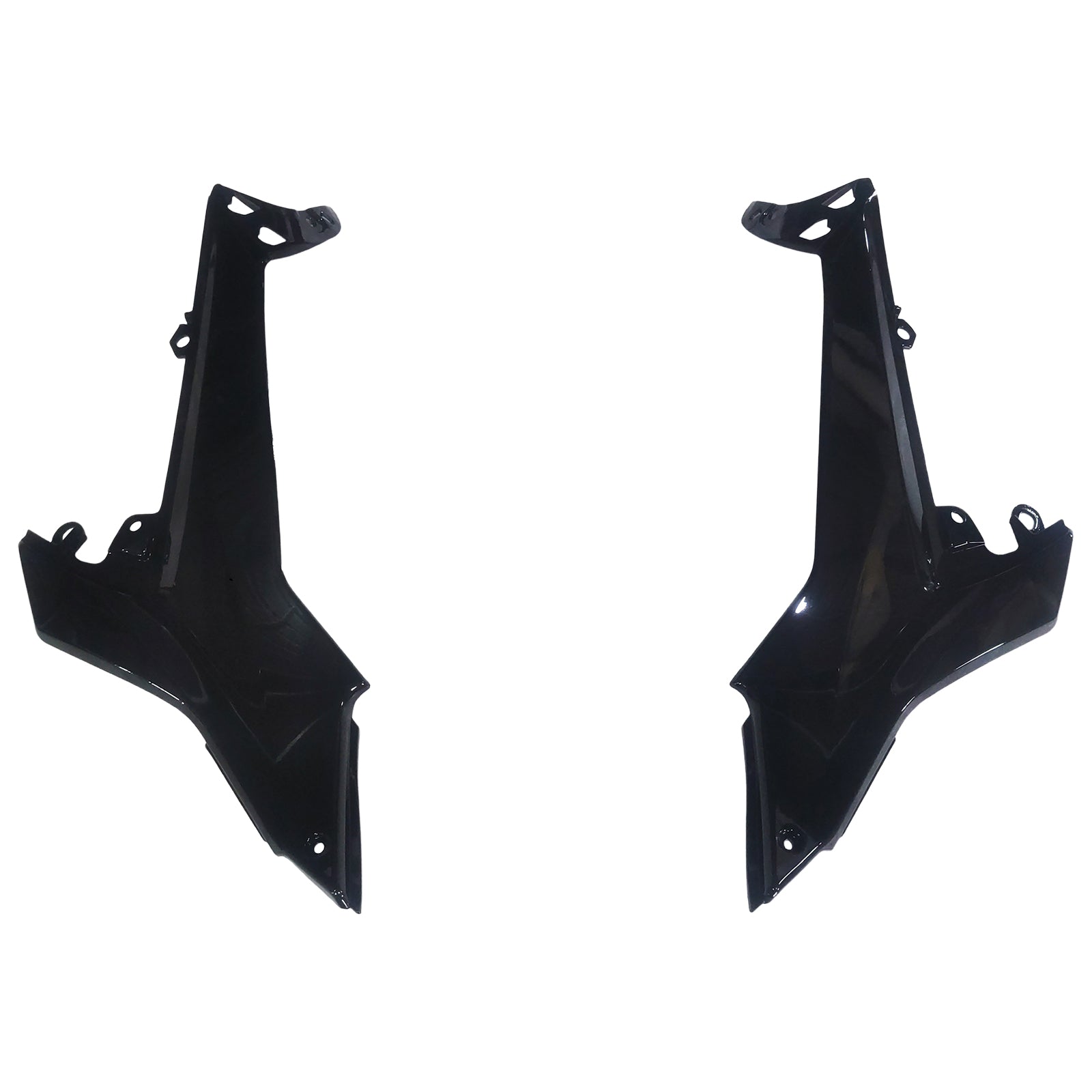 Amotopart Kit Carénage Kawasaki ER6F/Ninja650R 2017-2019 Carrosserie Plastique ABS