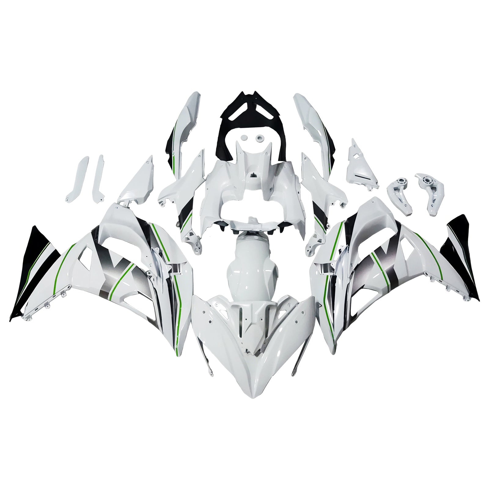 Amotopart Kitage Kawasaki ER6F/NINJA 650 2017-2019 ABS plastično telo