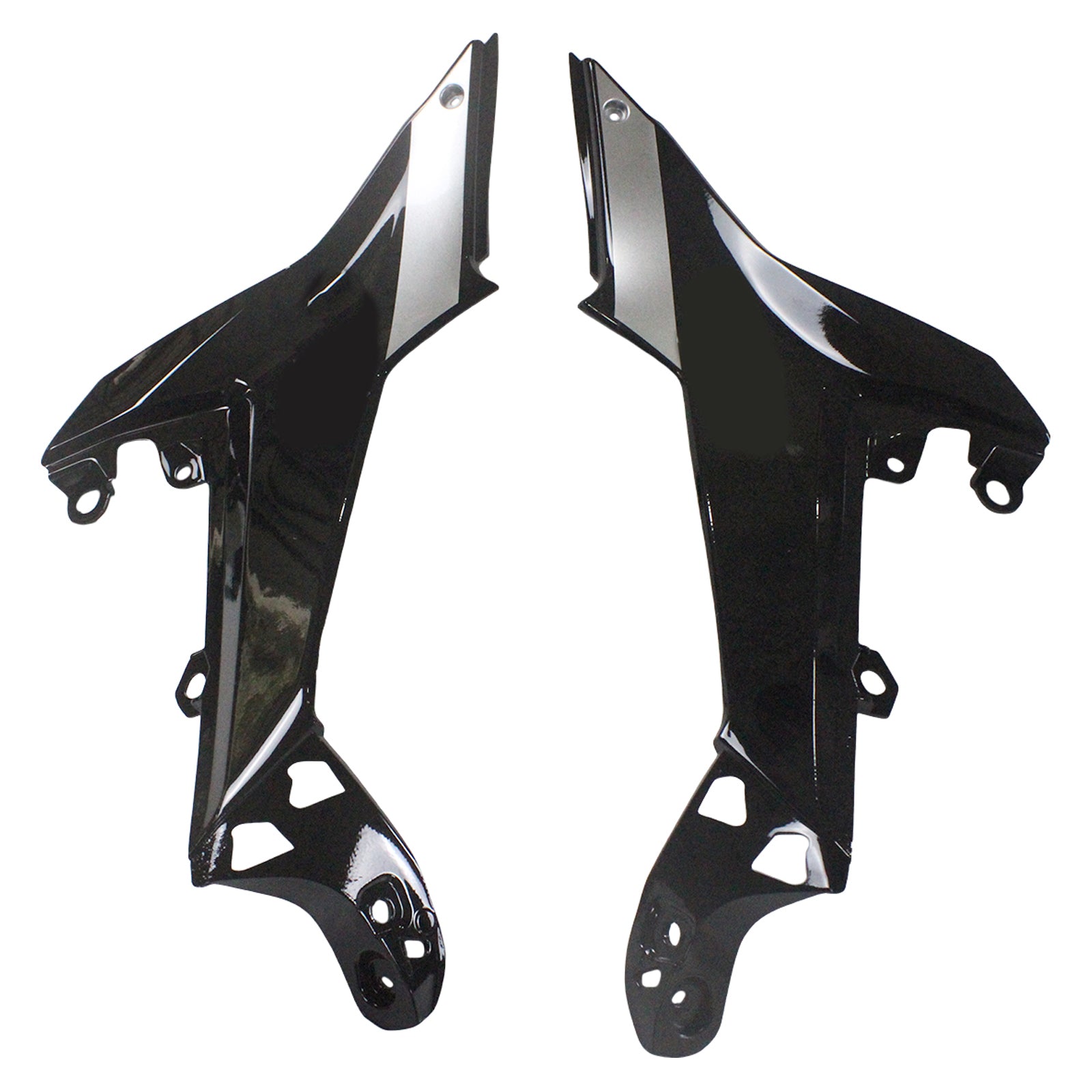 Amotopart Kit Carénage Kawasaki ER6F/Ninja650R 2017-2019 Carrosserie Plastique ABS