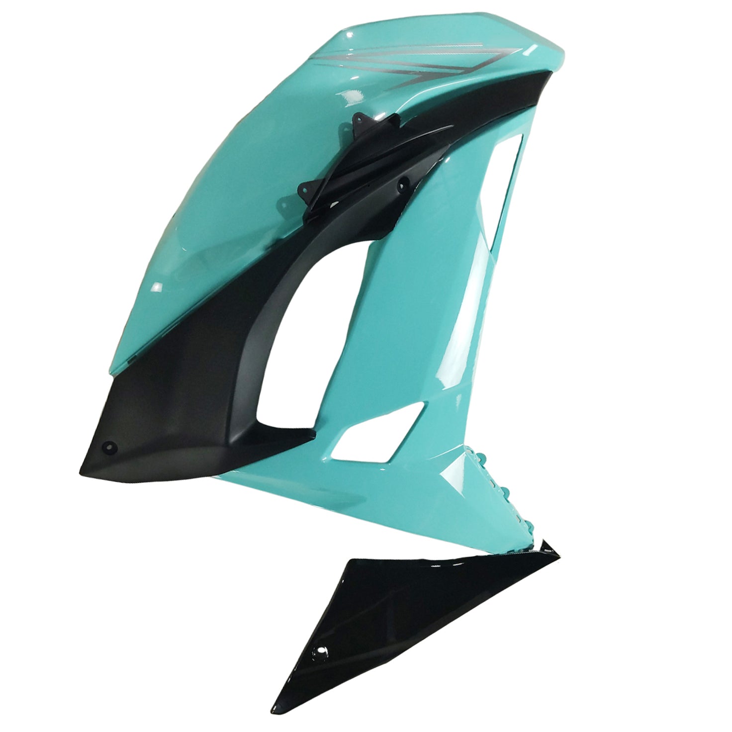 Kit de carénage d'injection Kawasaki ER6F/Ninja650R 2017-2019, carrosserie en plastique ABS