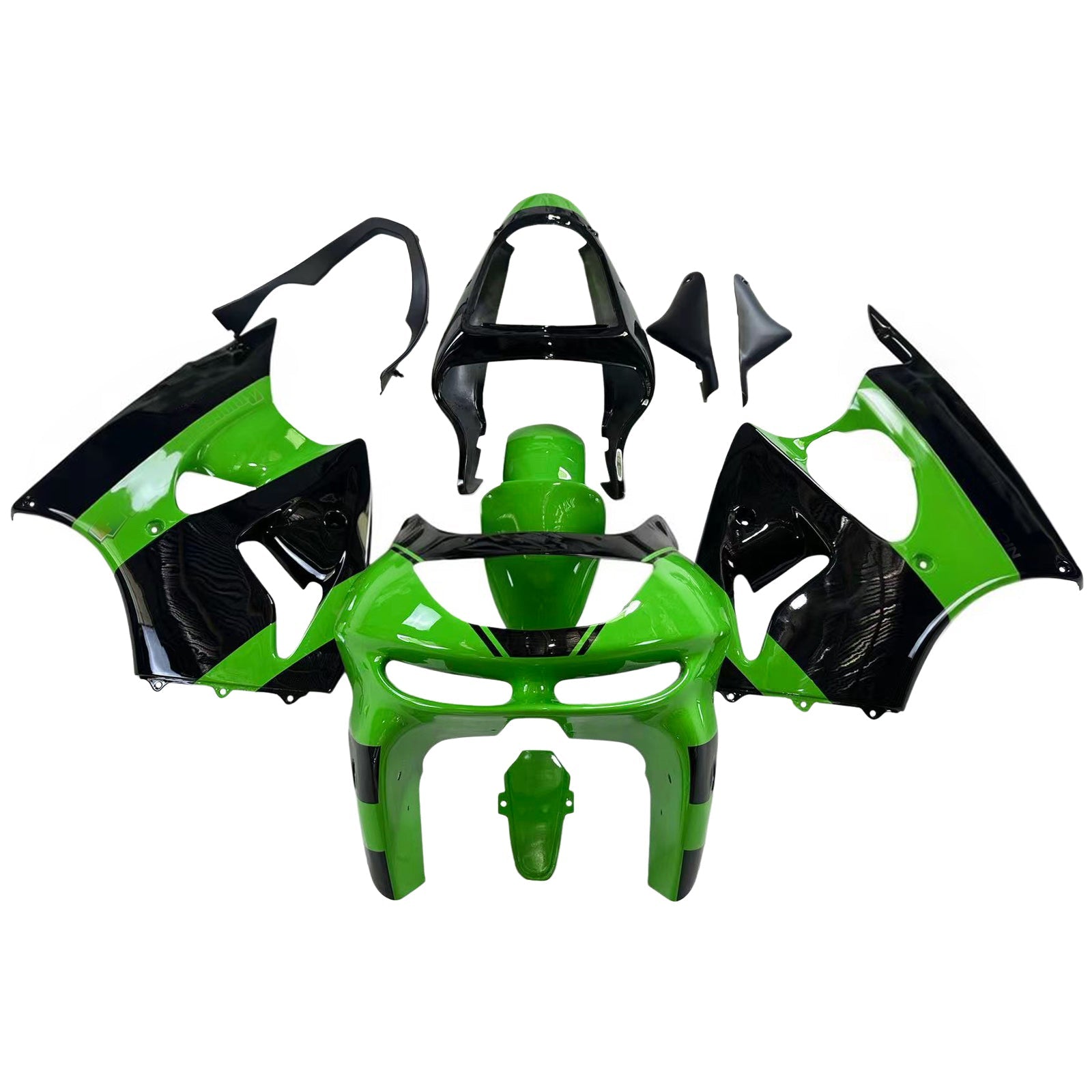 Amotopart Kawasaki ZX6R 1998-1999 Kit Carrosserie Plastic Abs