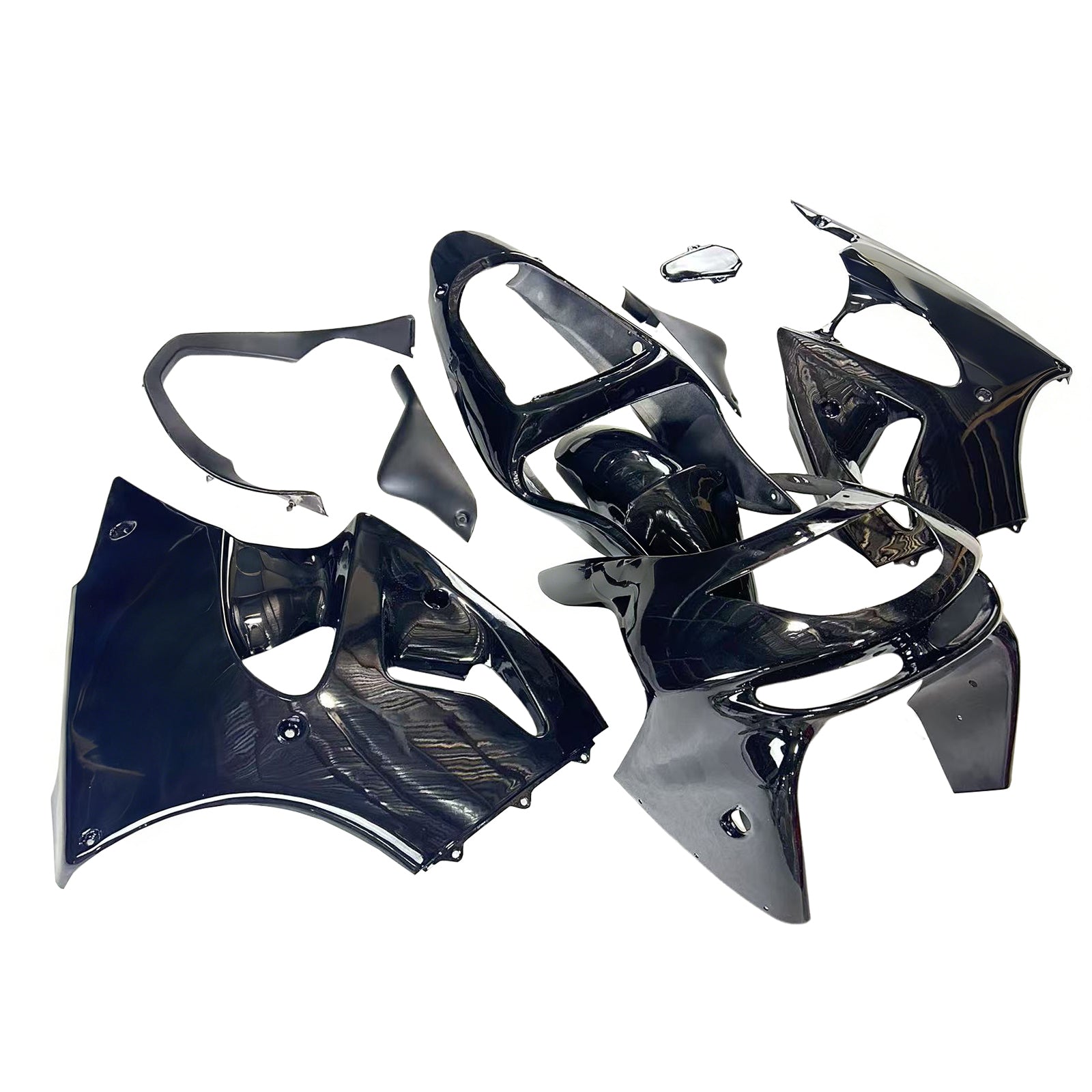 1998-1999 Kawasaki ZX6R Kit de carénage d'injection carrosserie plastique ABS