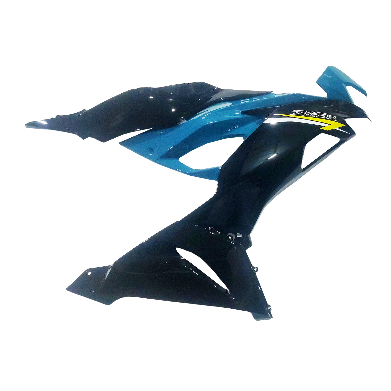 Kit de carénage d'injection Kawasaki ZX6R 2019-2023, carrosserie en plastique ABS