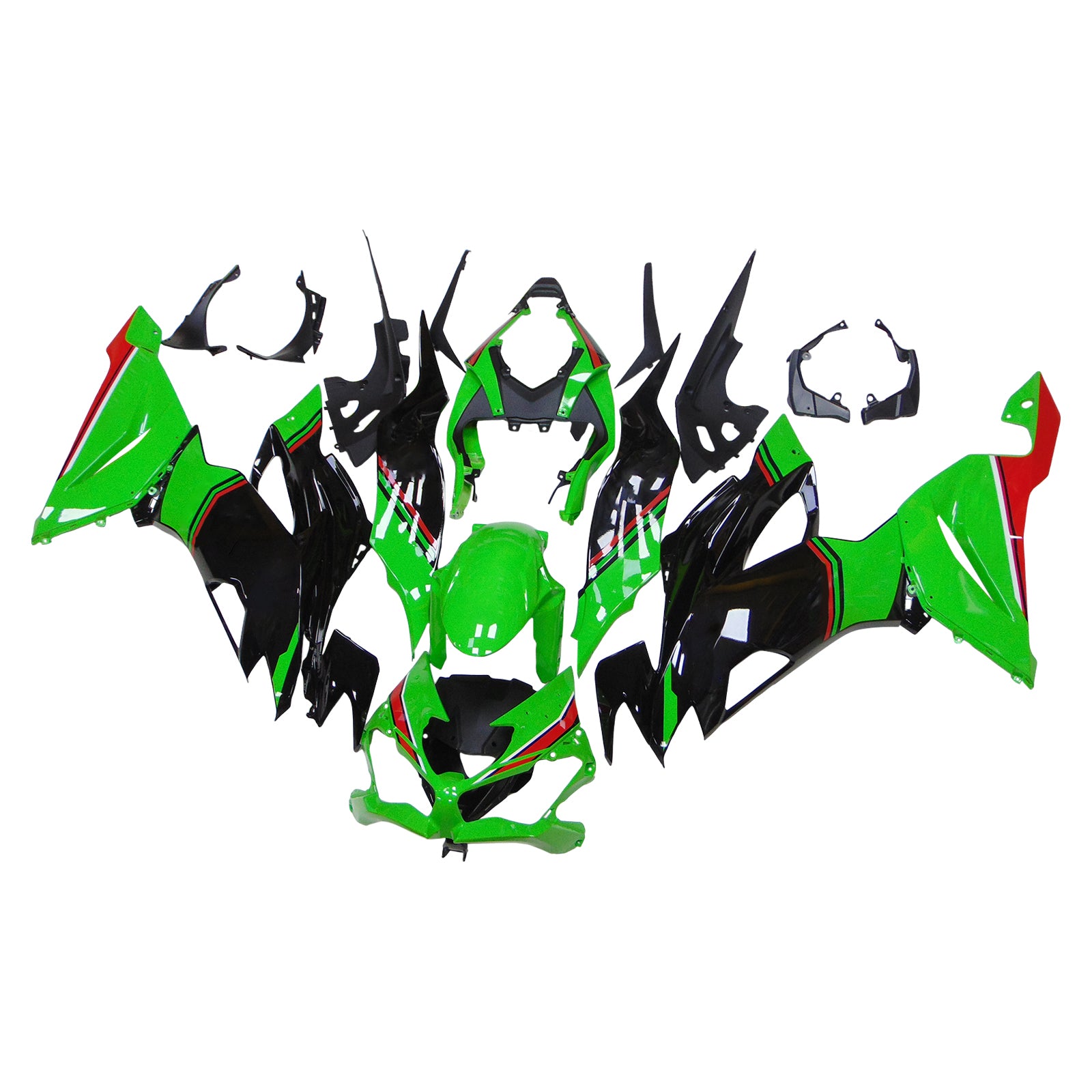 Ruiskutussuojasarja Kawasaki ZX6R 2019-2023 ABS muovinen kori