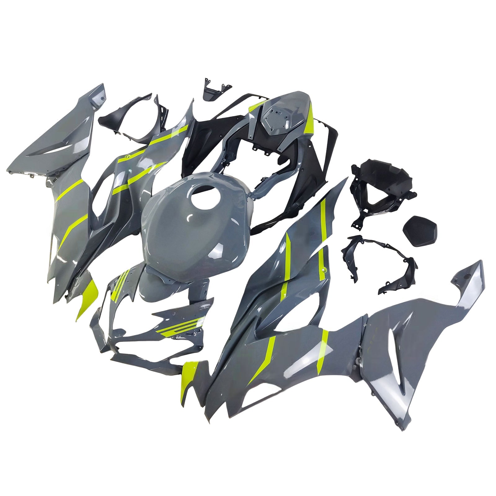 Kit de carénage en plastique ABS pour Kawasaki ZX6R 2019-2023