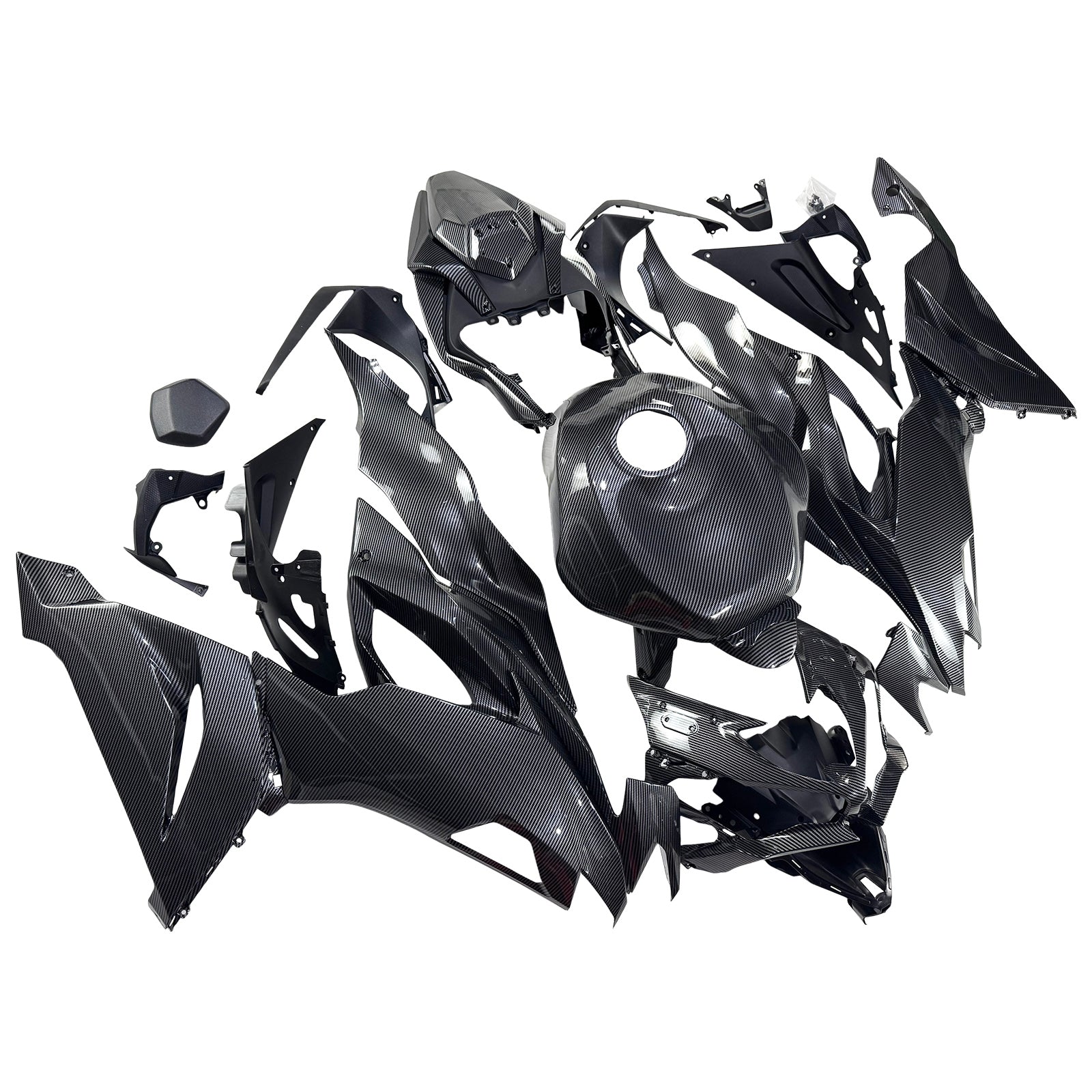 Zestaw owiewki wtrysku, plastikowy korpus ABS dla Kawasaki ZX6R 2019-2023