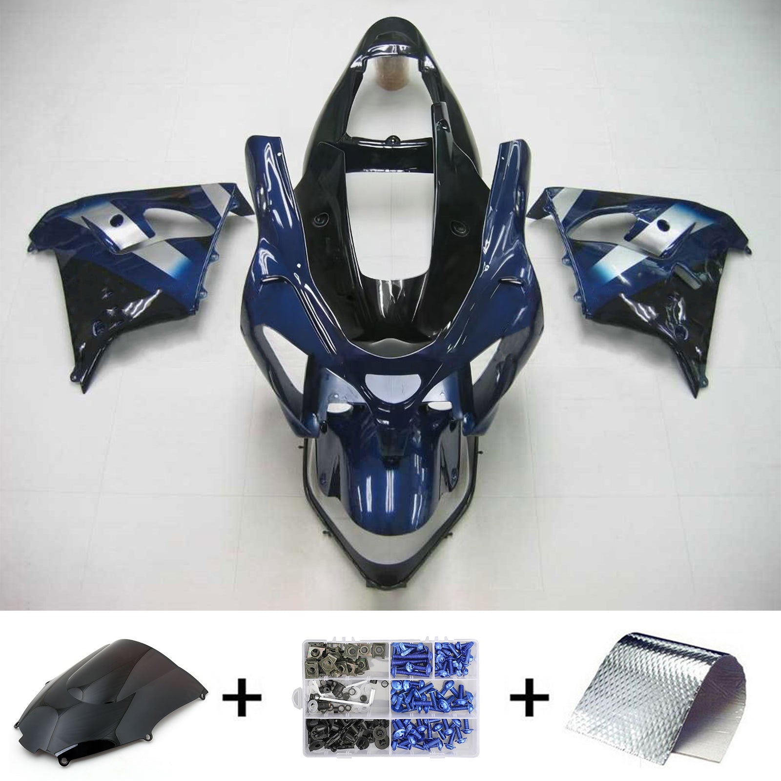 Amotopart suojasarja Kawasaki ZX9R 2002-2003 Genericille