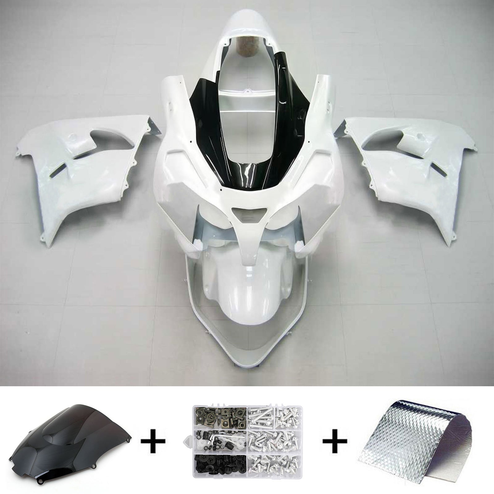 Amotopart suojasarja Kawasaki ZX9R 2002-2003 Genericille
