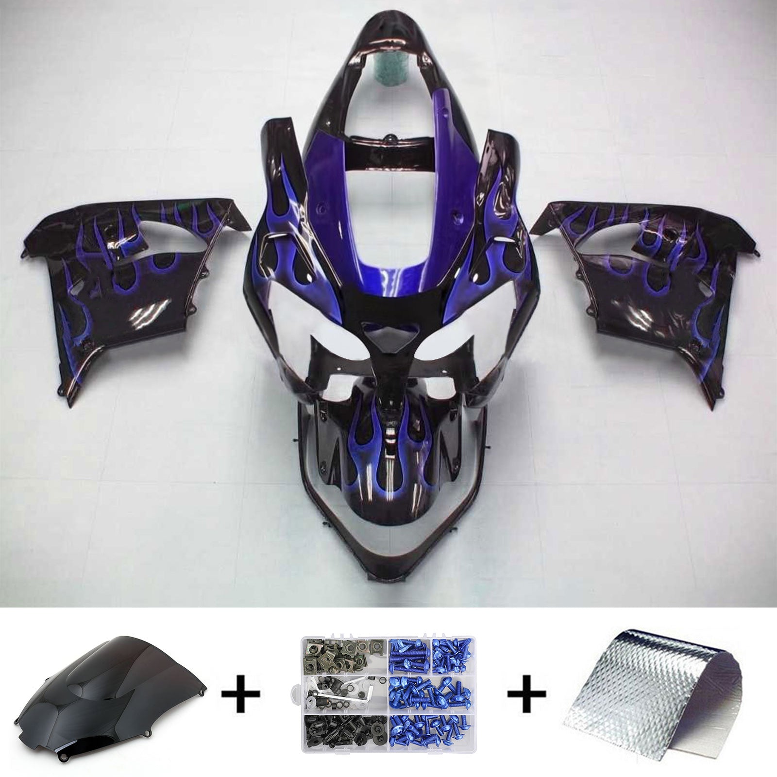 Amotopart suojasarja Kawasaki ZX9R 2002-2003 Genericille