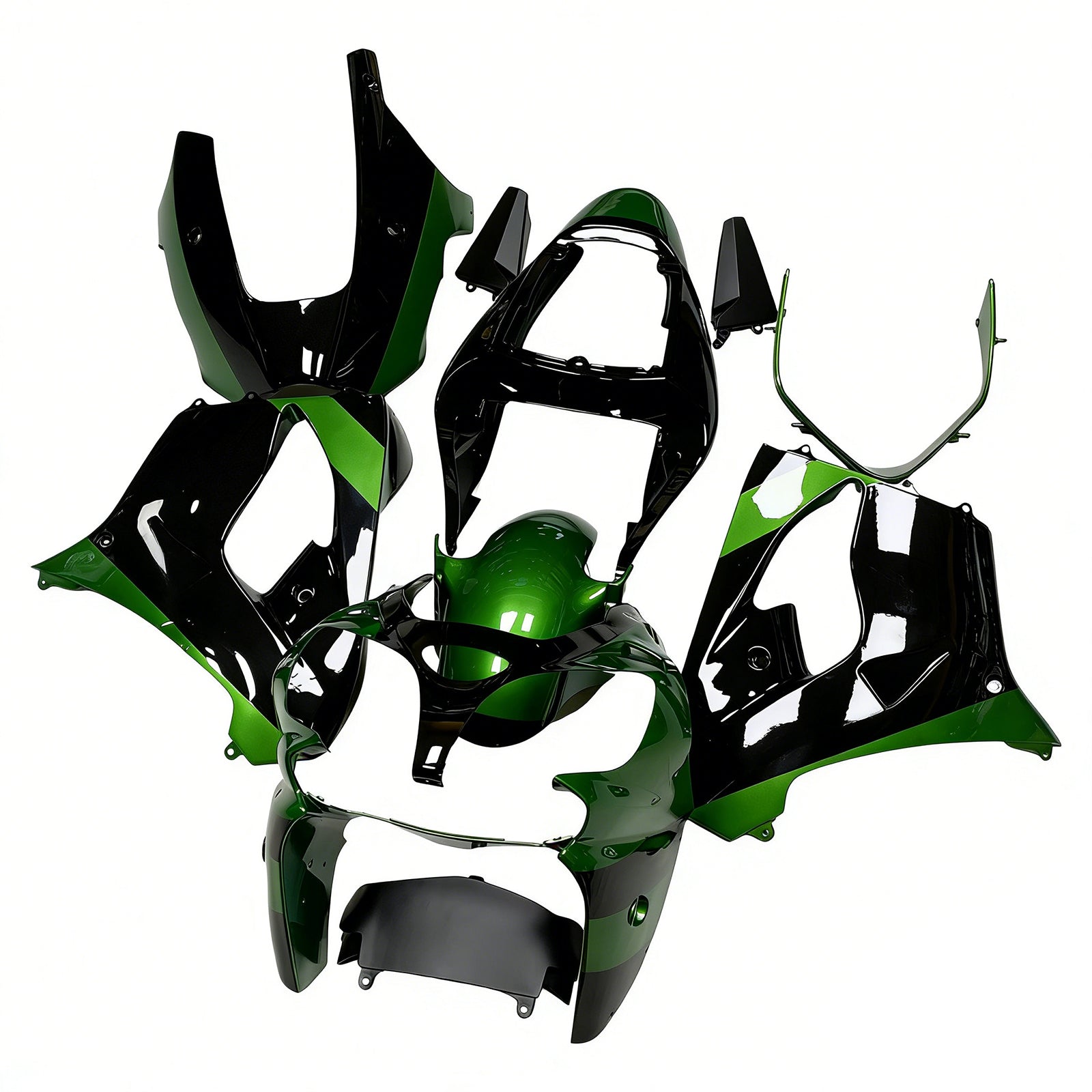 Kit carena Amotopart per Kawasaki ZX9R 2002-2003 Generico