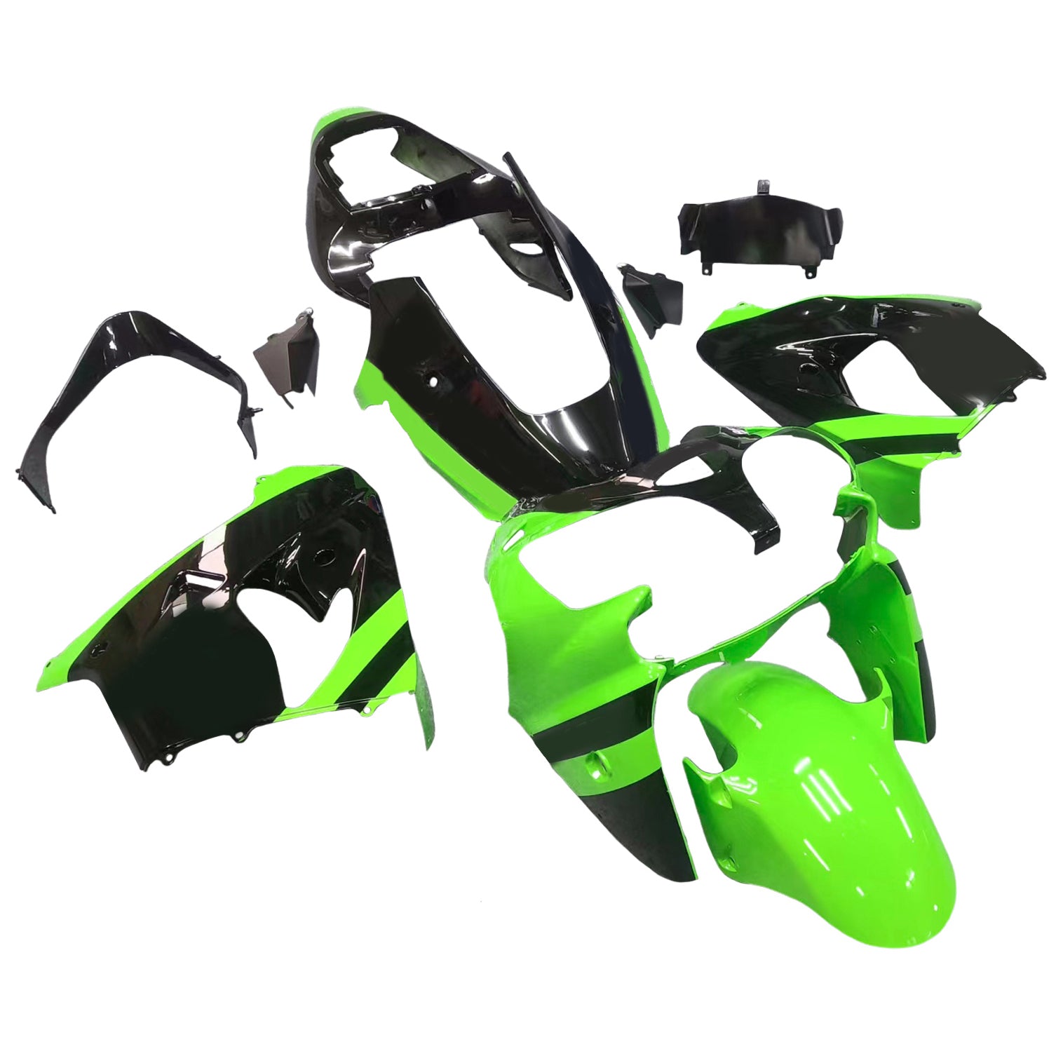 Amotopart Kawasaki ZX9R 2002-2003 Kit Carroserie Plastic Abs