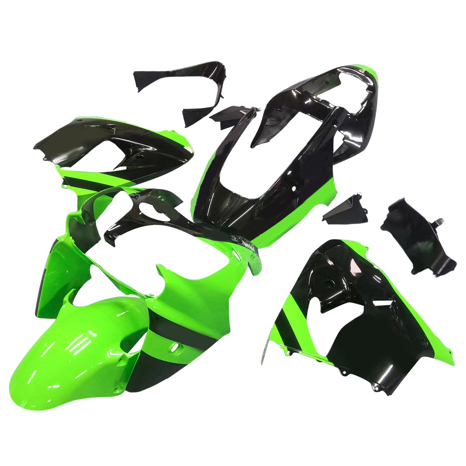 Amotopart Kawasaki ZX9R 2002-2003 Kit Carroserie Plastic Abs