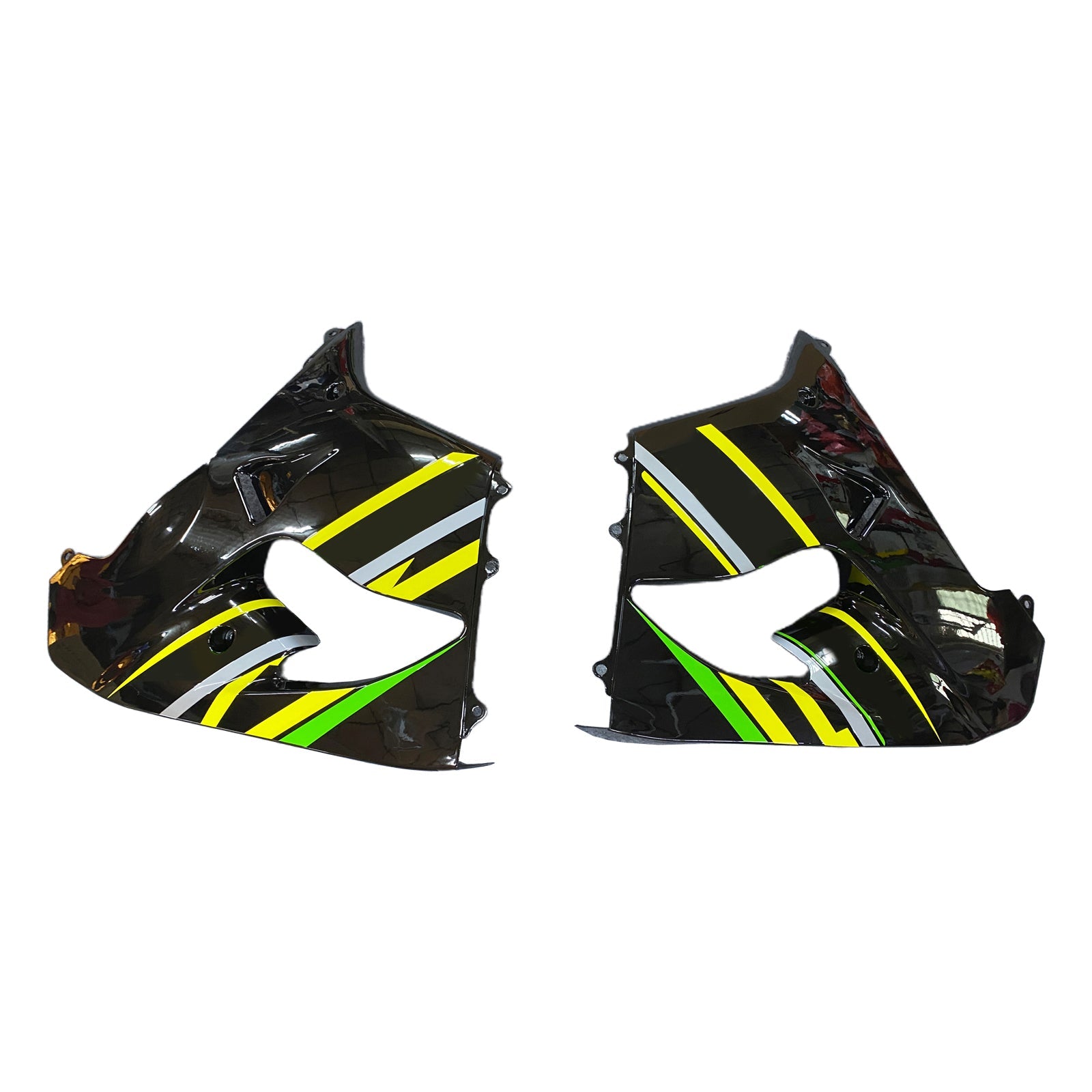 Amotopart Kawasaki ZX9R 2002-2003 Kit Carénage Carrosserie Plastique ABS