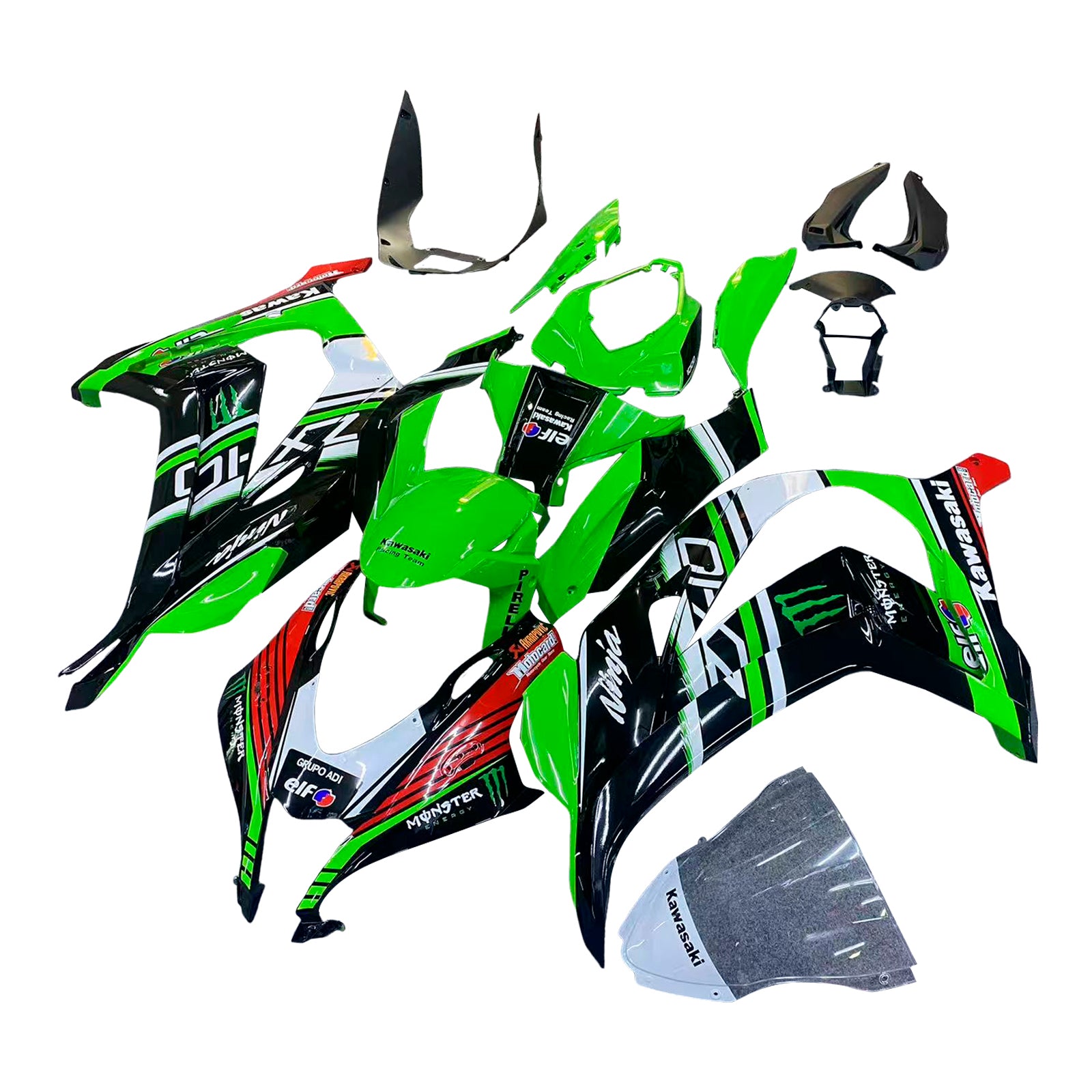 Zestaw owiewek Amotopart do Kawasaki ZX10R 2016-2020 Generic