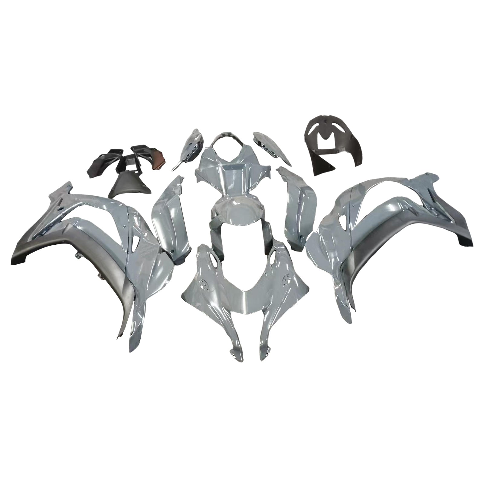 Amotopart Kawasaki ZX10R 2016-2020 Kit Carénage Carrosserie Plastique ABS