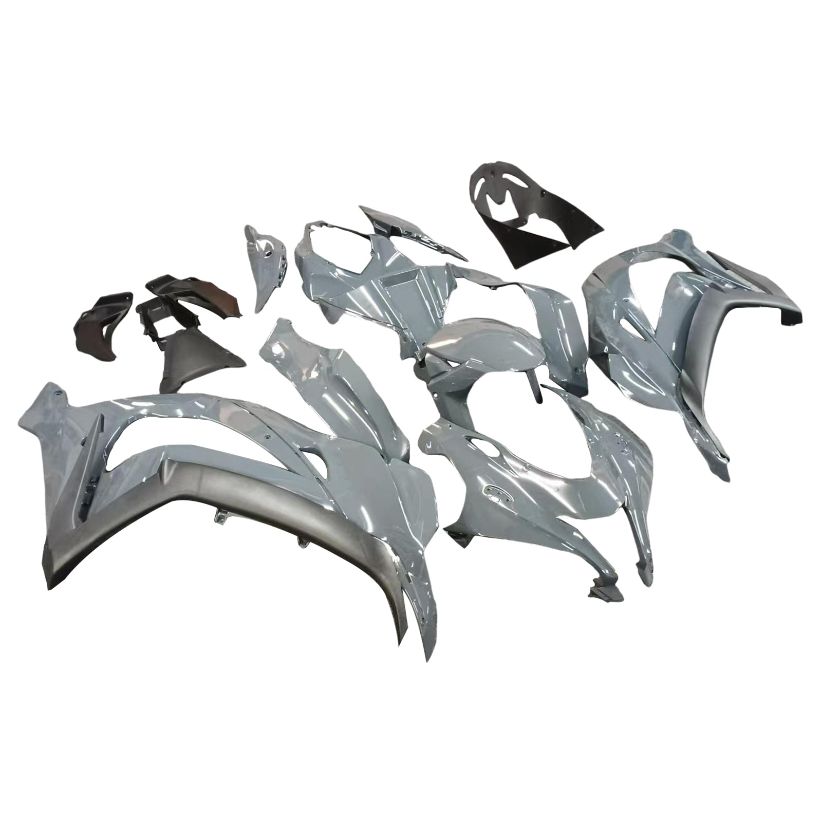 Amotopart Kawasaki ZX10R 2016-2020 Kit Carénage Carrosserie Plastique ABS