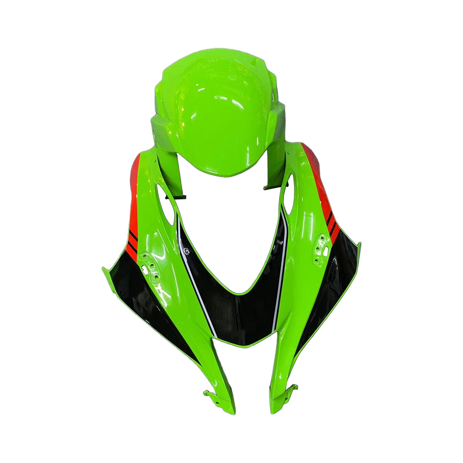 Amotopart Kawasaki ZX10R 2016-2020 Kit kvadratni plastični abs